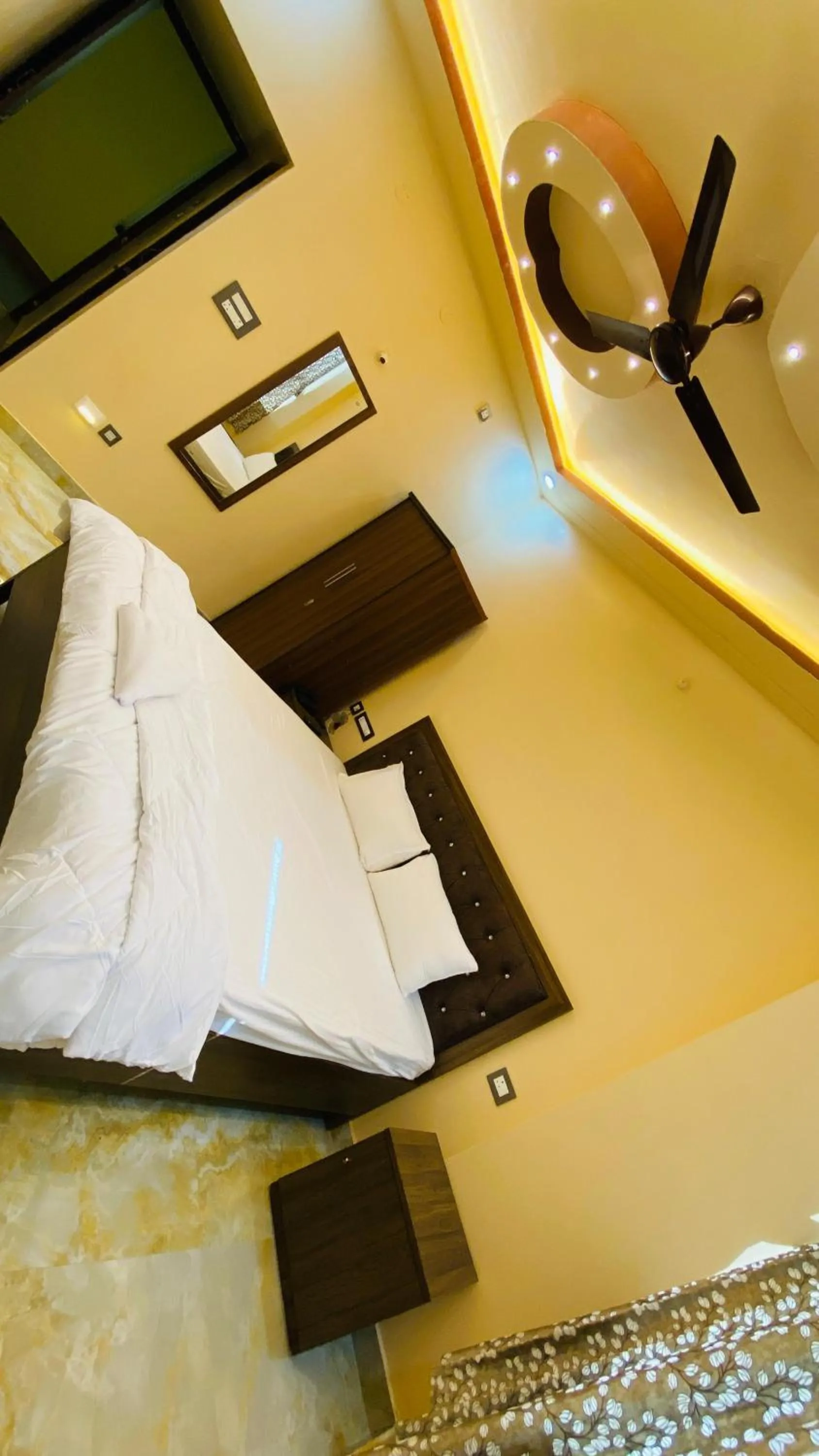 Bed in The Bastian Palace