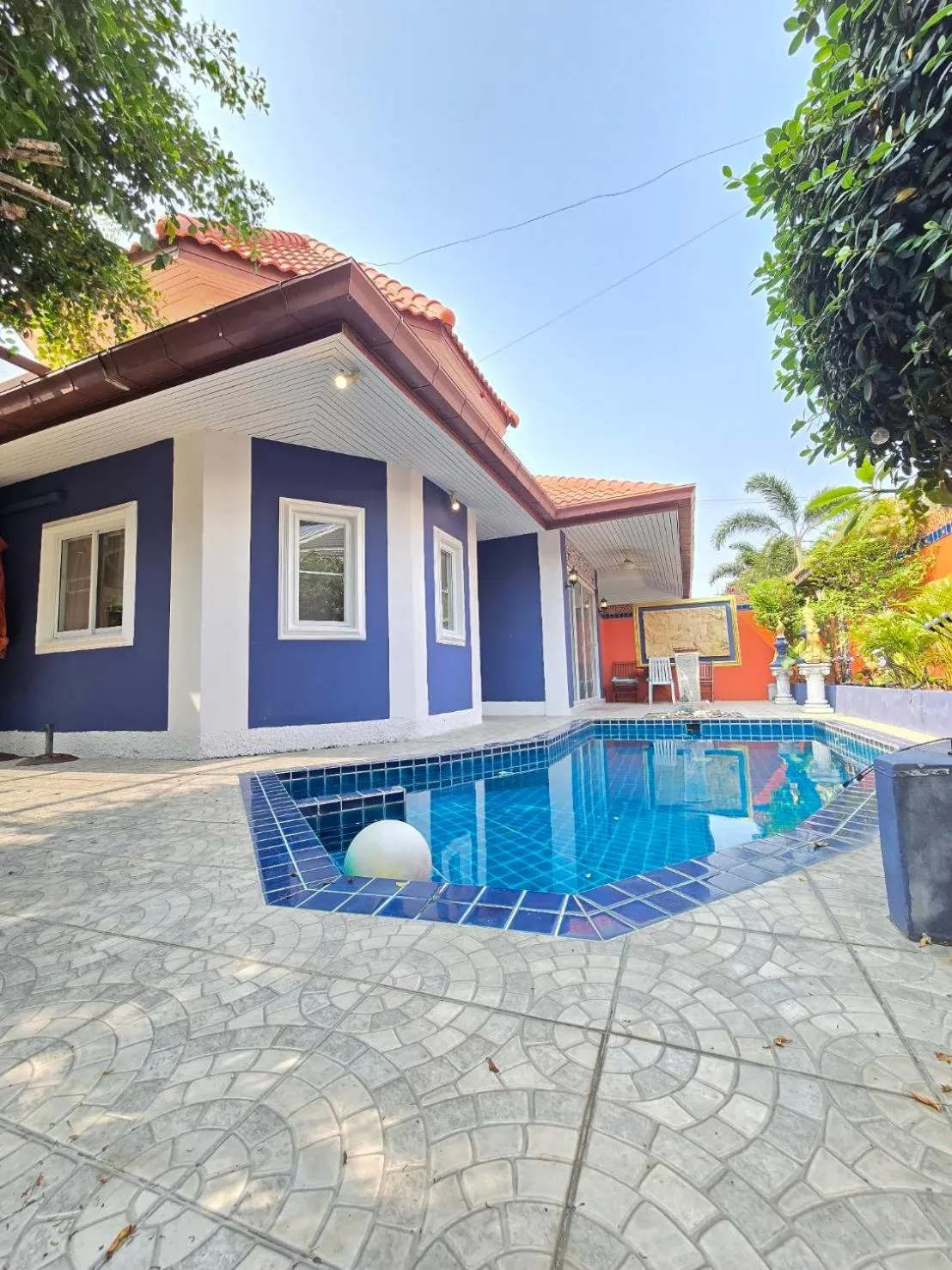 Pool view in Ishara Villa