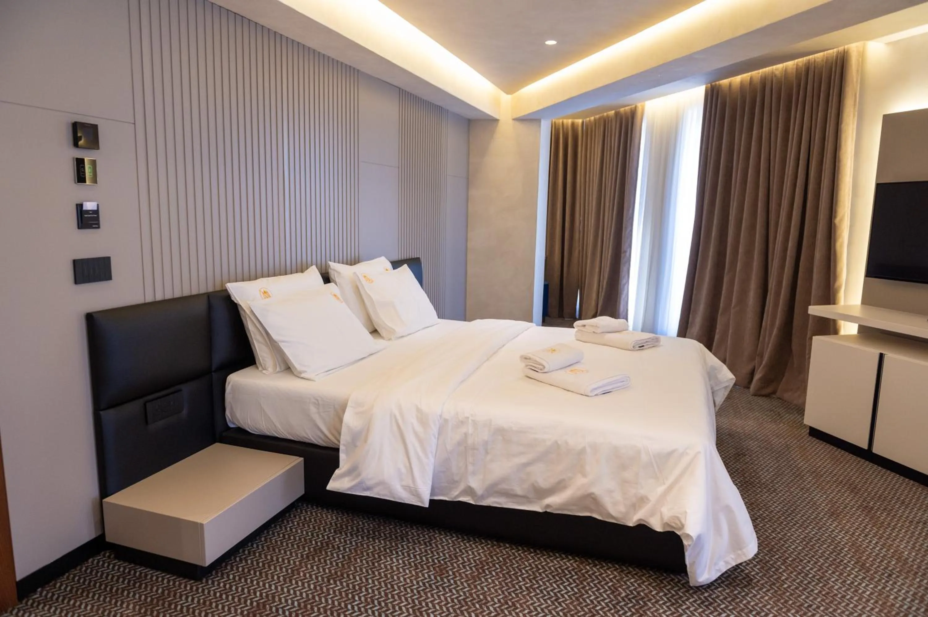 Photo of the whole room, Bed in Mattis Hotel