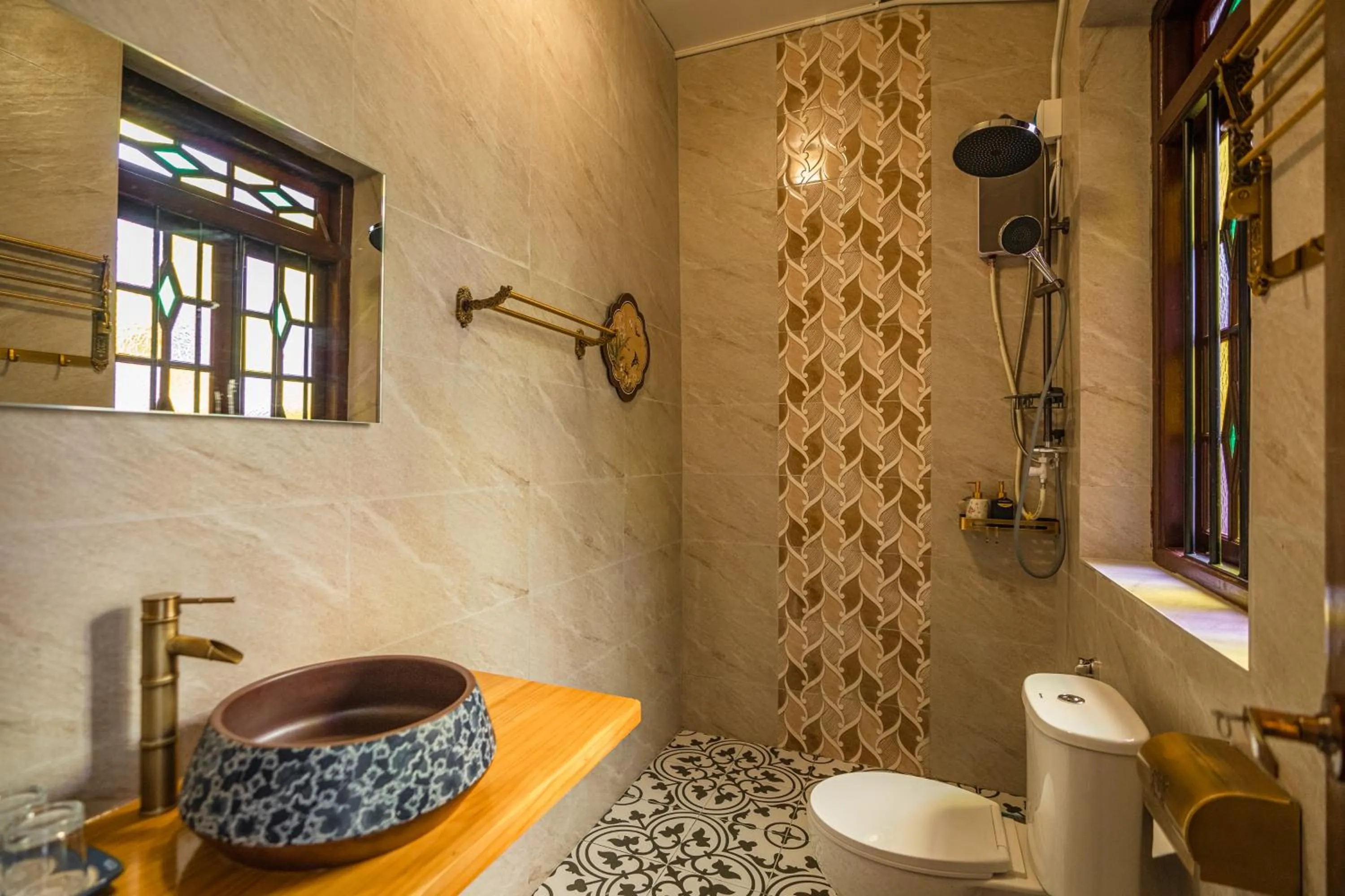 Shower in LINN House Peranakan Residence George Town