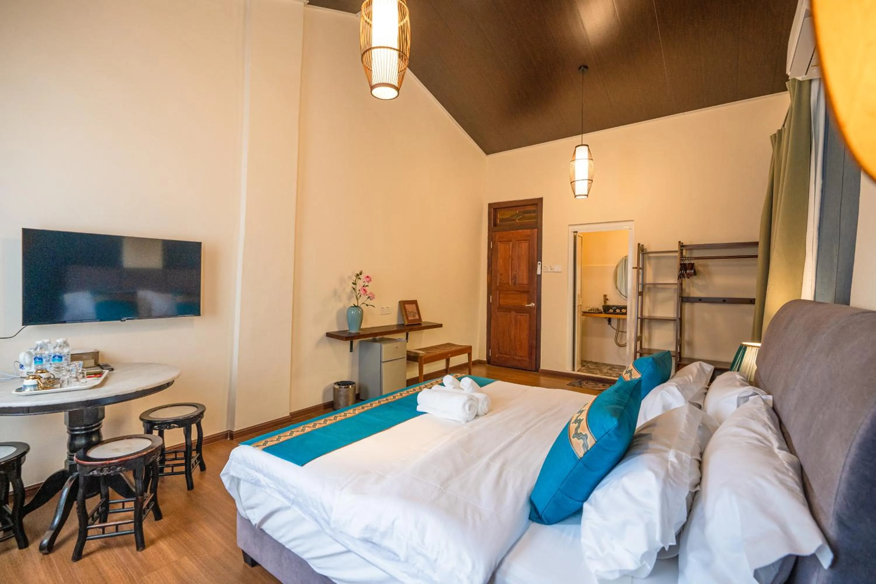 Bedroom, Bed in LINN House Peranakan Residence George Town