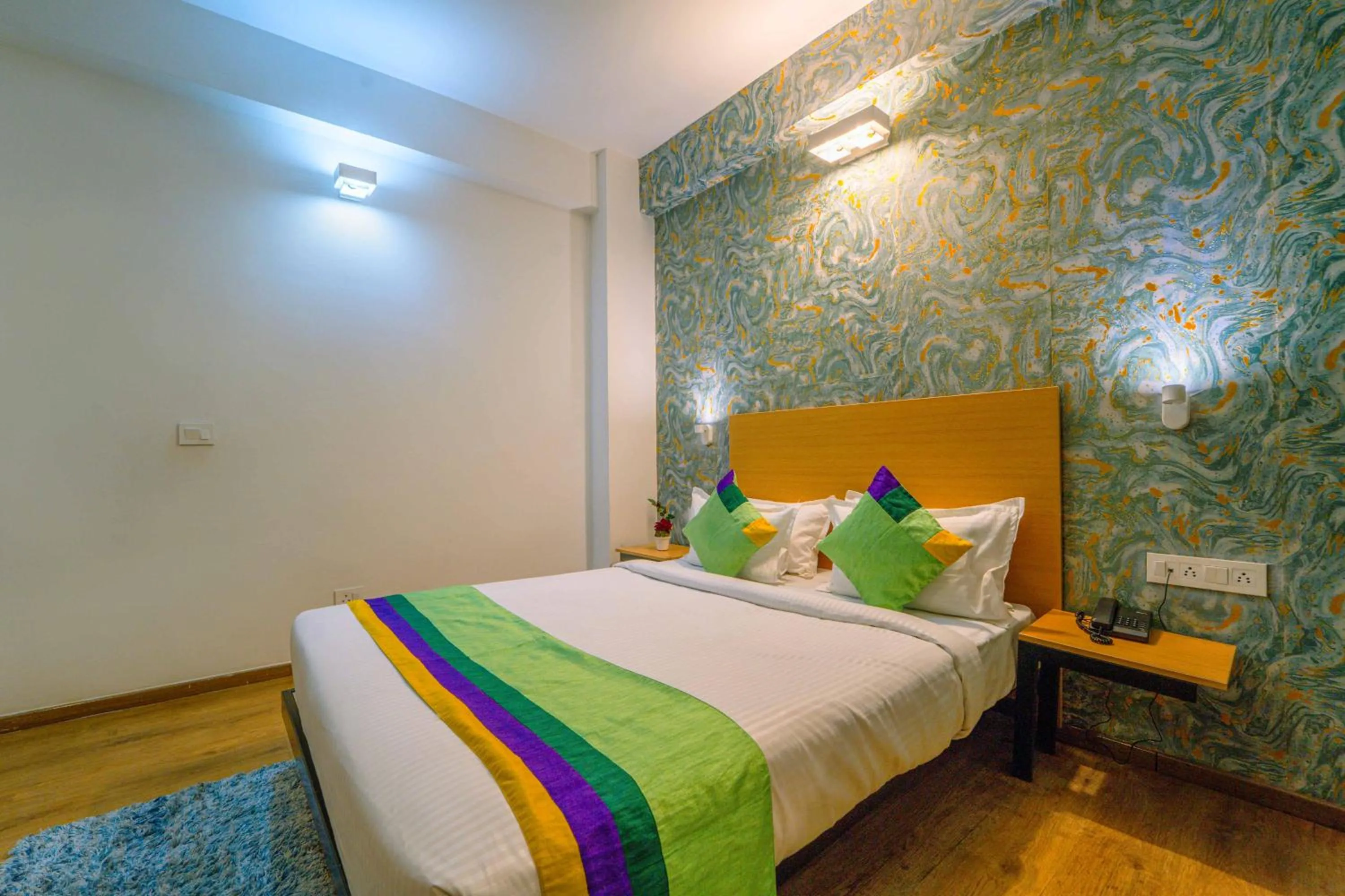 Bedroom, Bed in Treebo Premium Inn