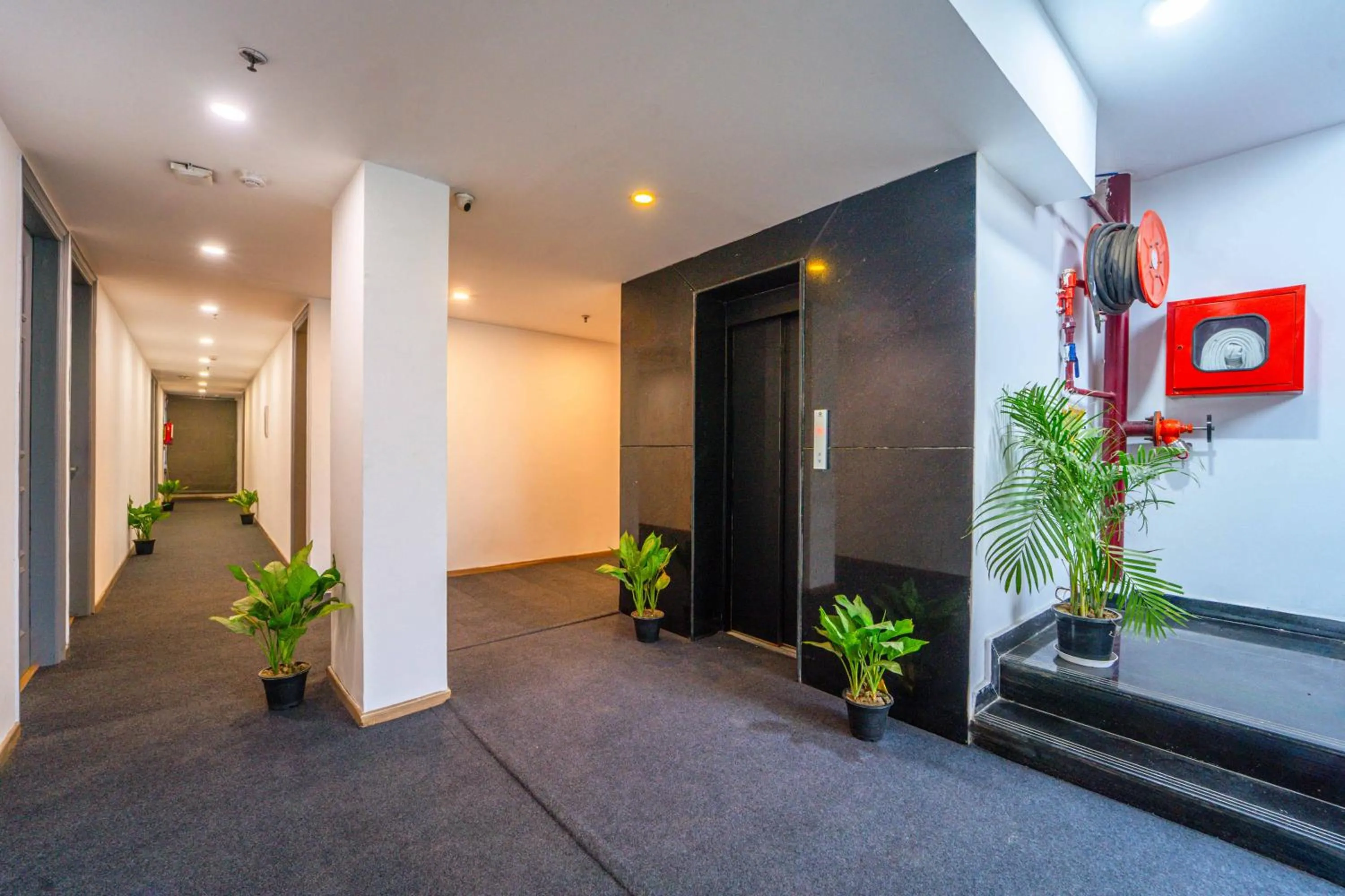 elevator in Treebo Premium Inn