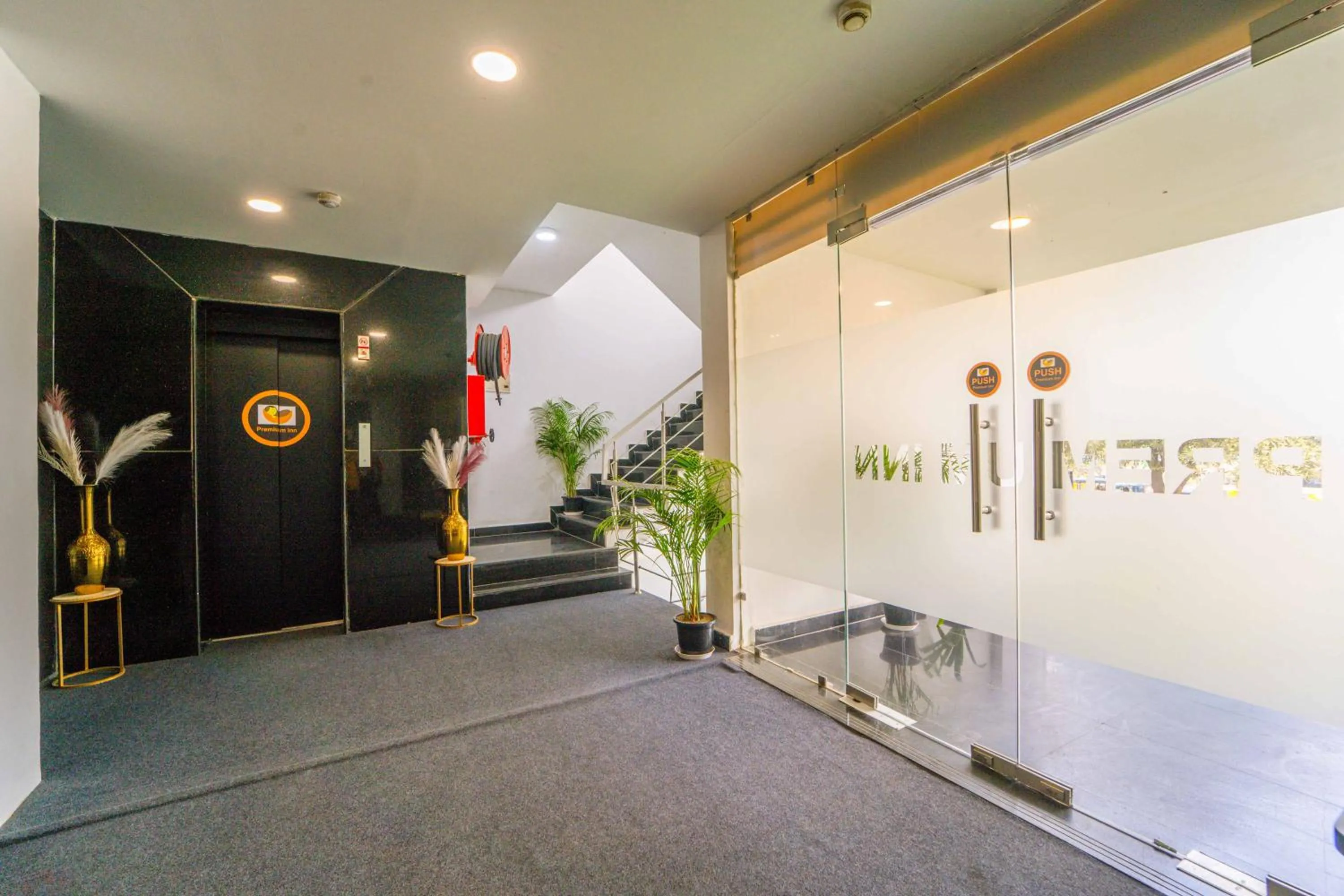 elevator in Treebo Premium Inn