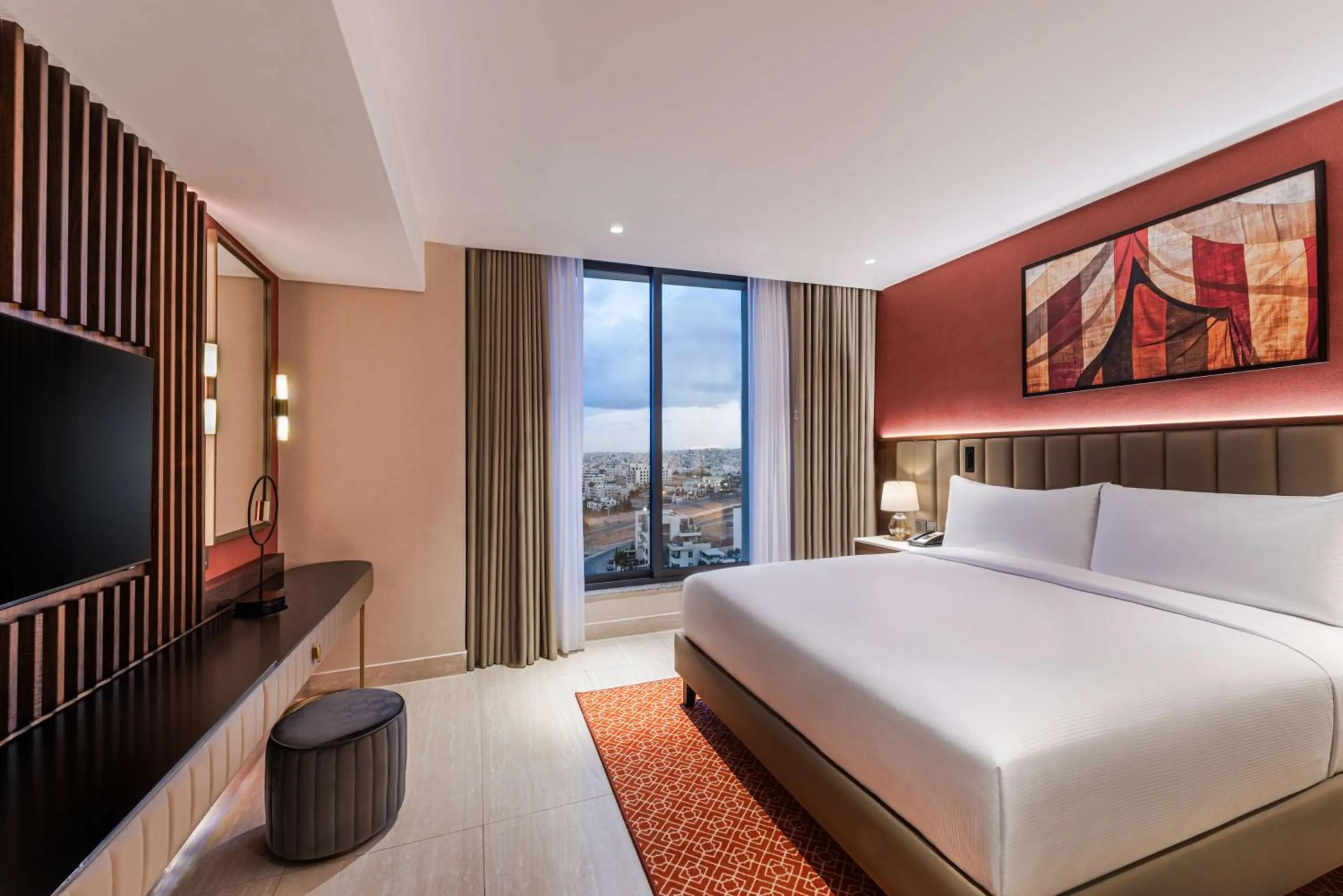 Bed in Doubletree By Hilton Amman Hotel & Residences