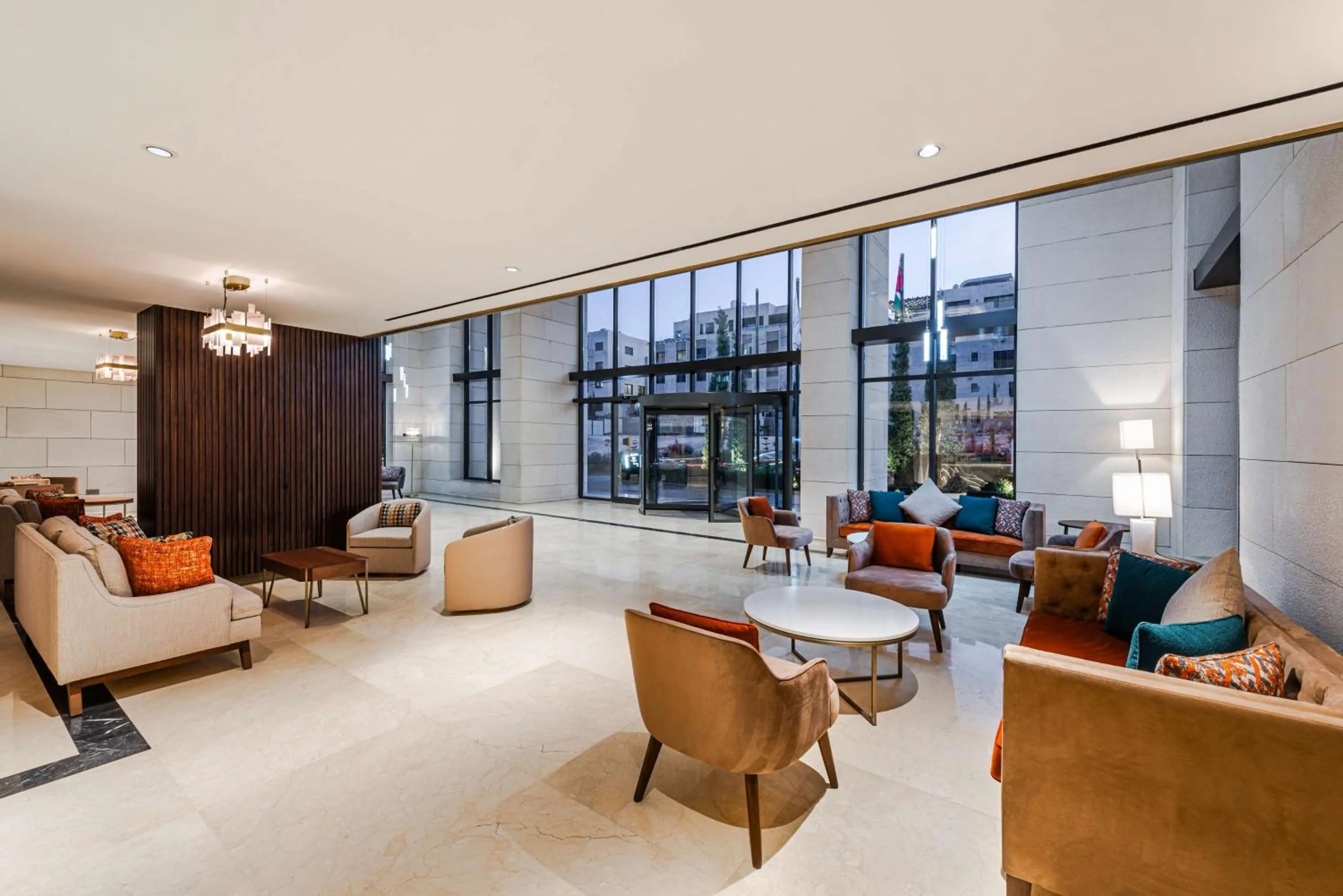 Lobby or reception in Doubletree By Hilton Amman Hotel & Residences