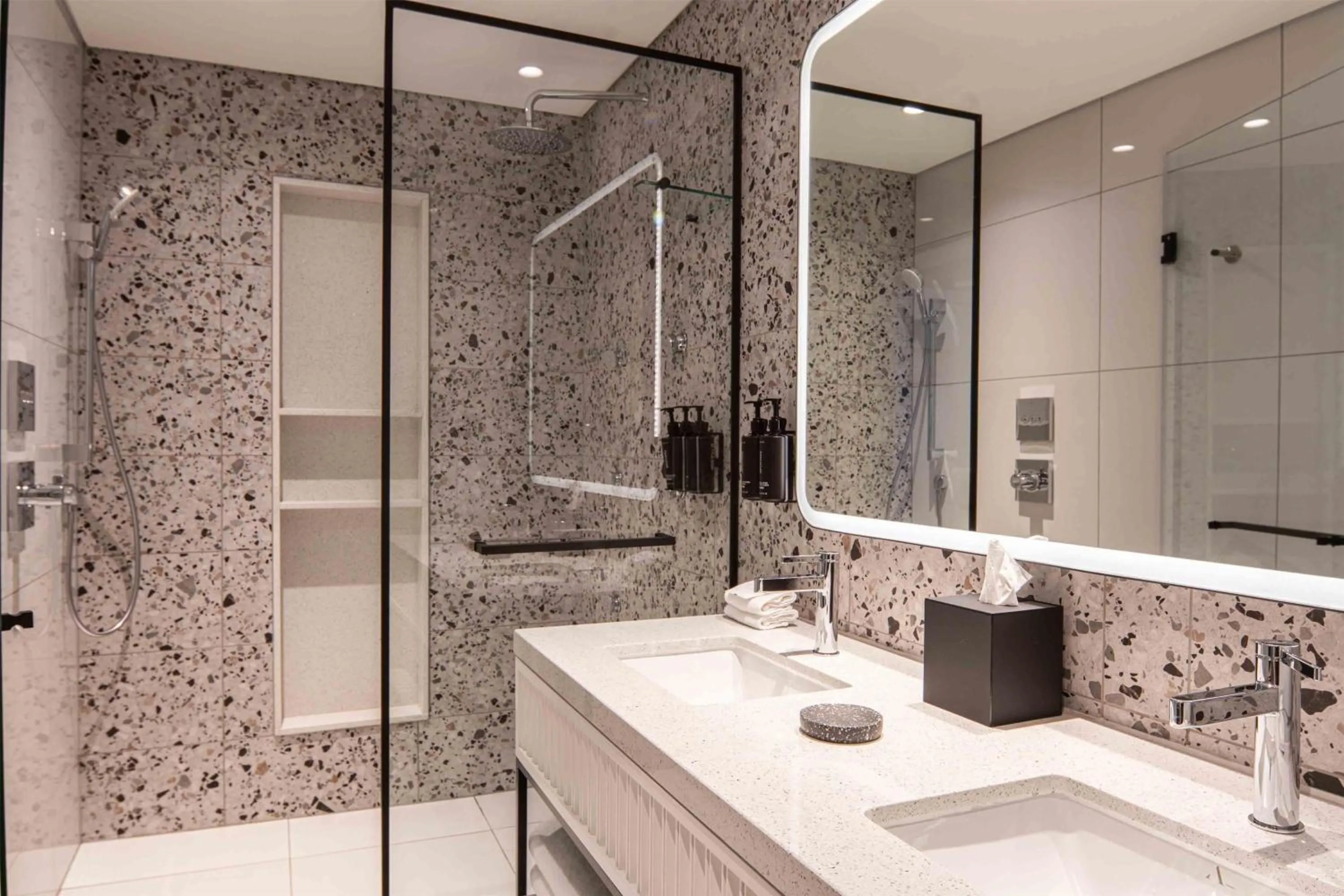 Bathroom in Canopy By Hilton Cape Town Longkloof