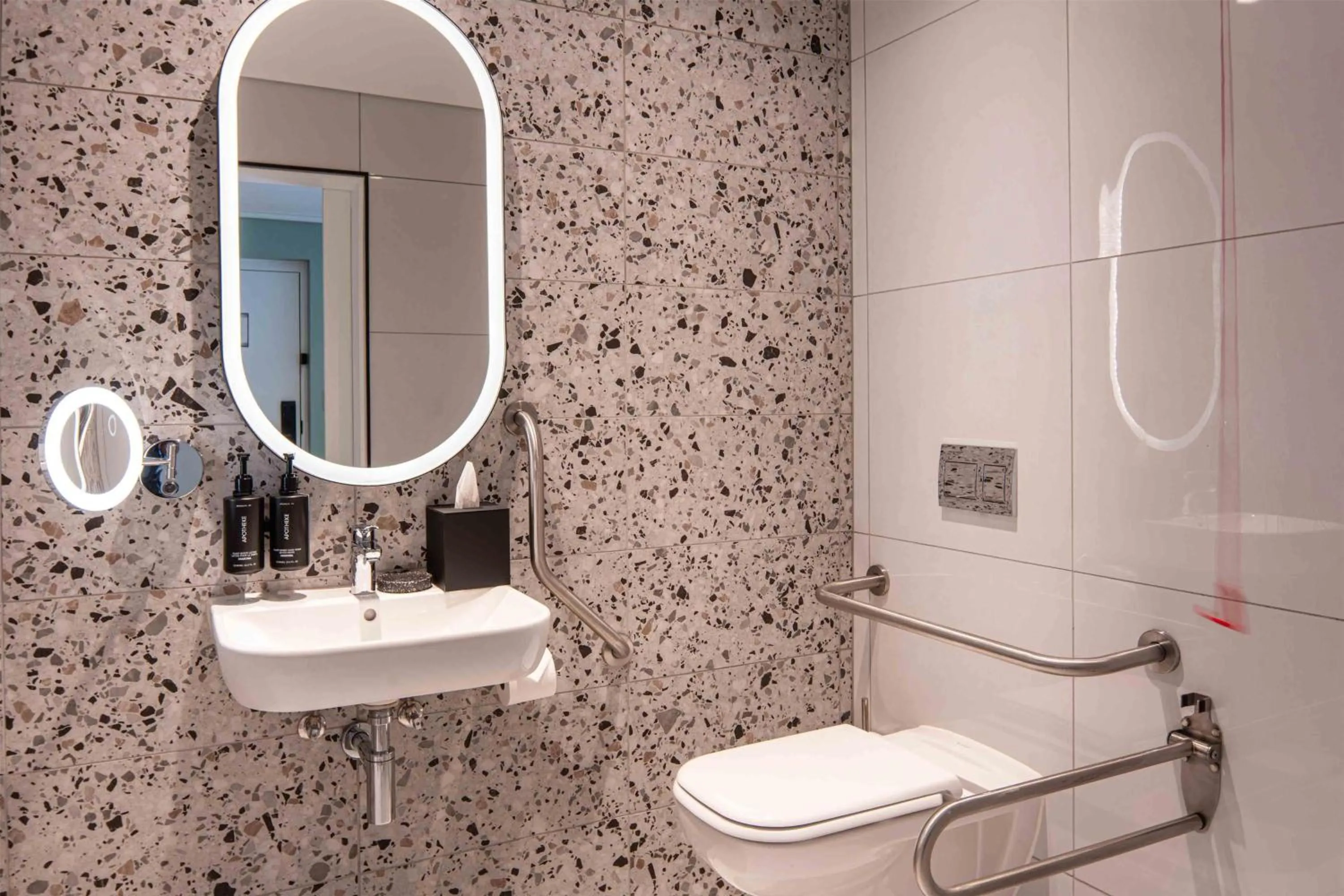 Bathroom in Canopy By Hilton Cape Town Longkloof