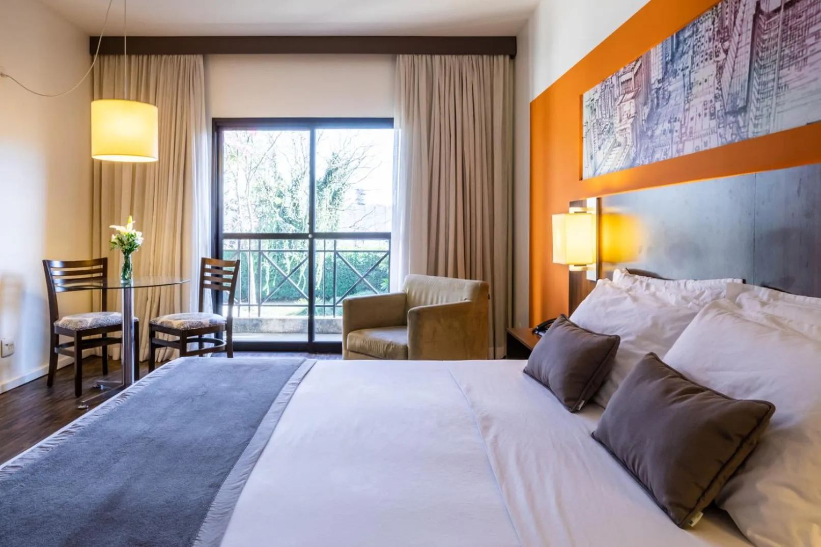 Superior Double Room with One Double Bed in Hotel Panamby Guarulhos