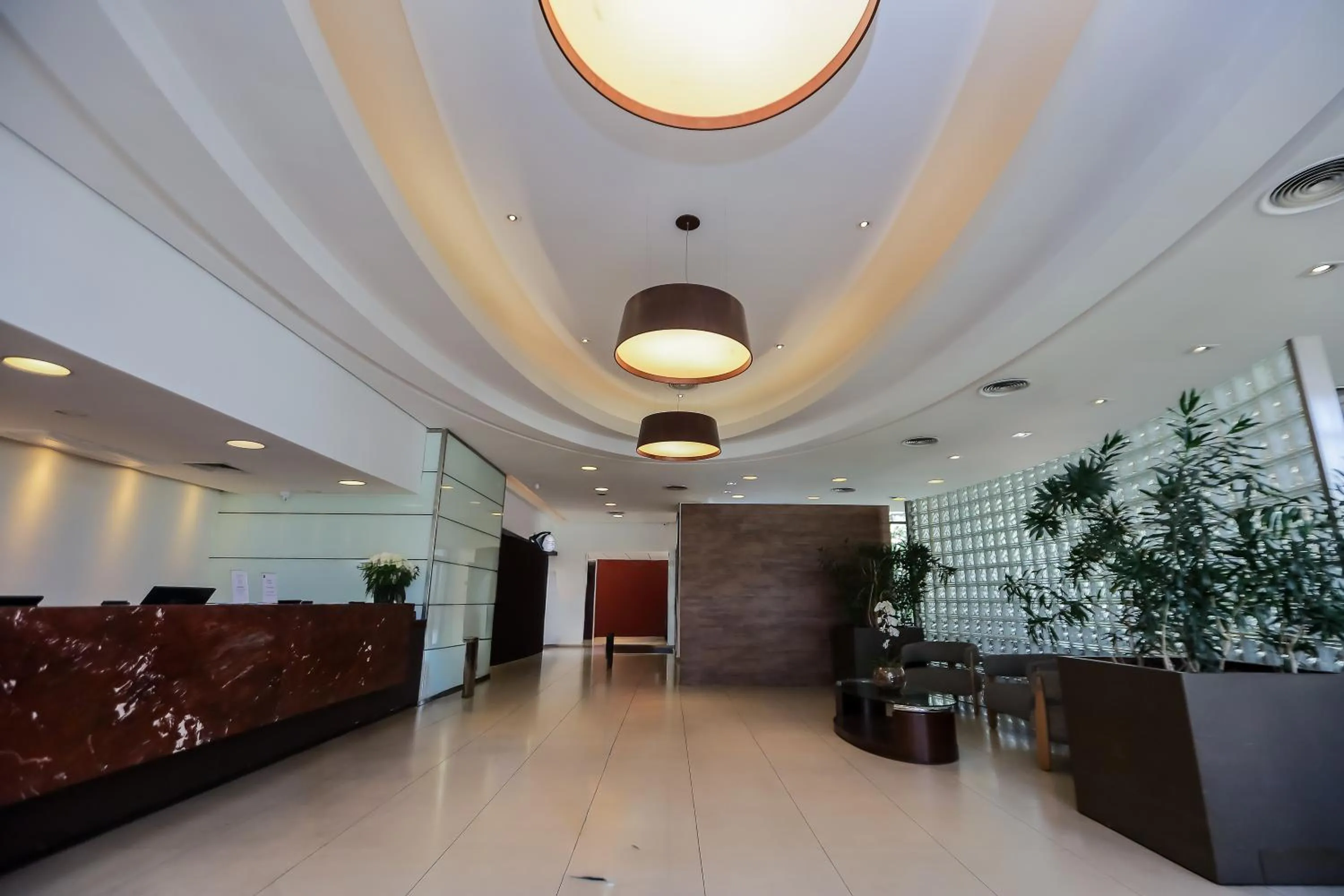 Lobby or reception in Hotel Panamby Guarulhos