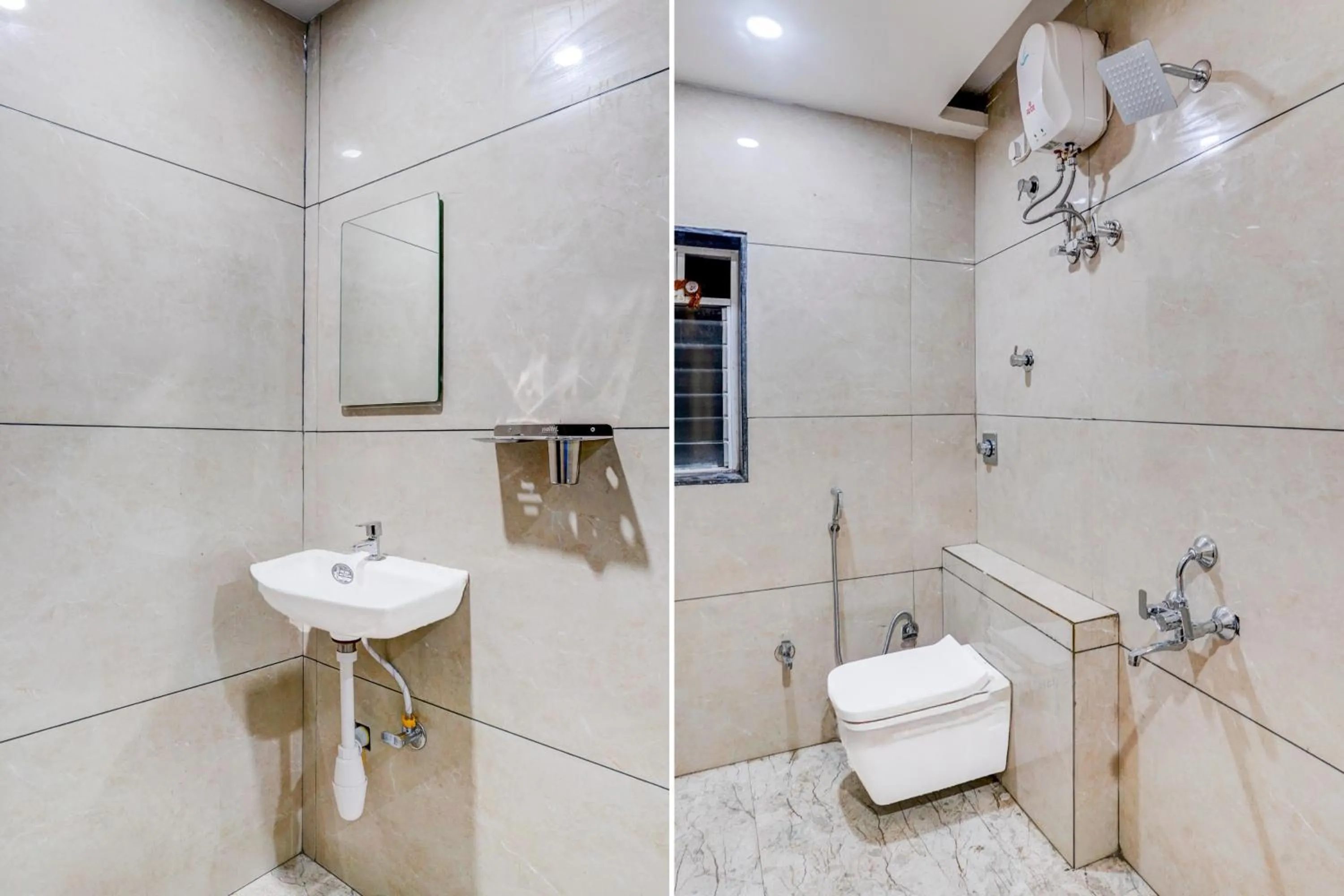 Bathroom in Super Townhouse Godavari Riverbank Formerly Shanti Datta Inn