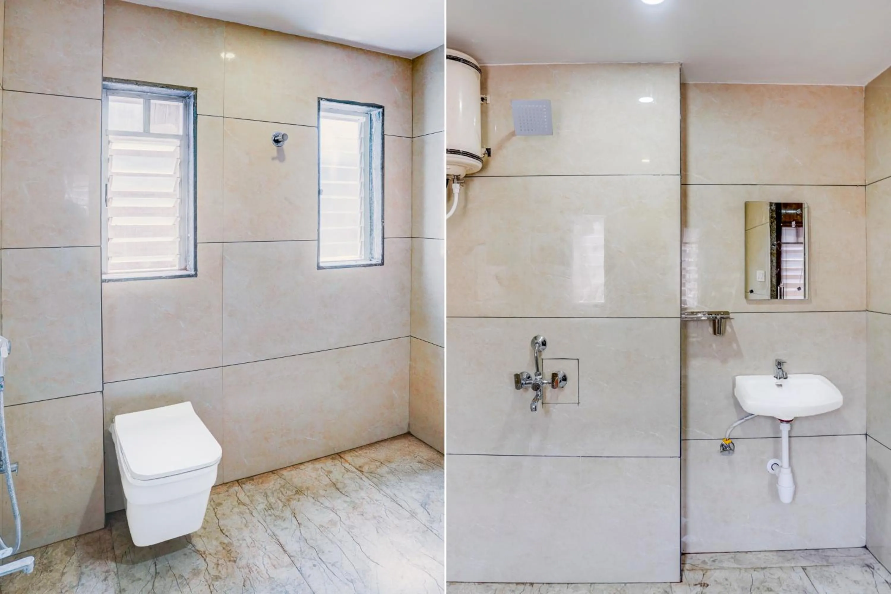 Bathroom in Super Townhouse Godavari Riverbank Formerly Shanti Datta Inn