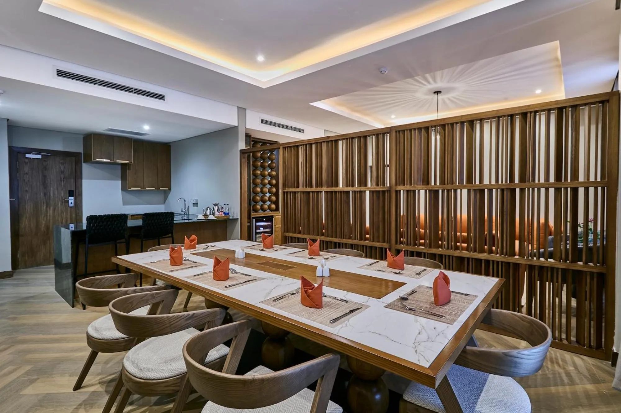 Dining area in Cresta Grande Jwaneng