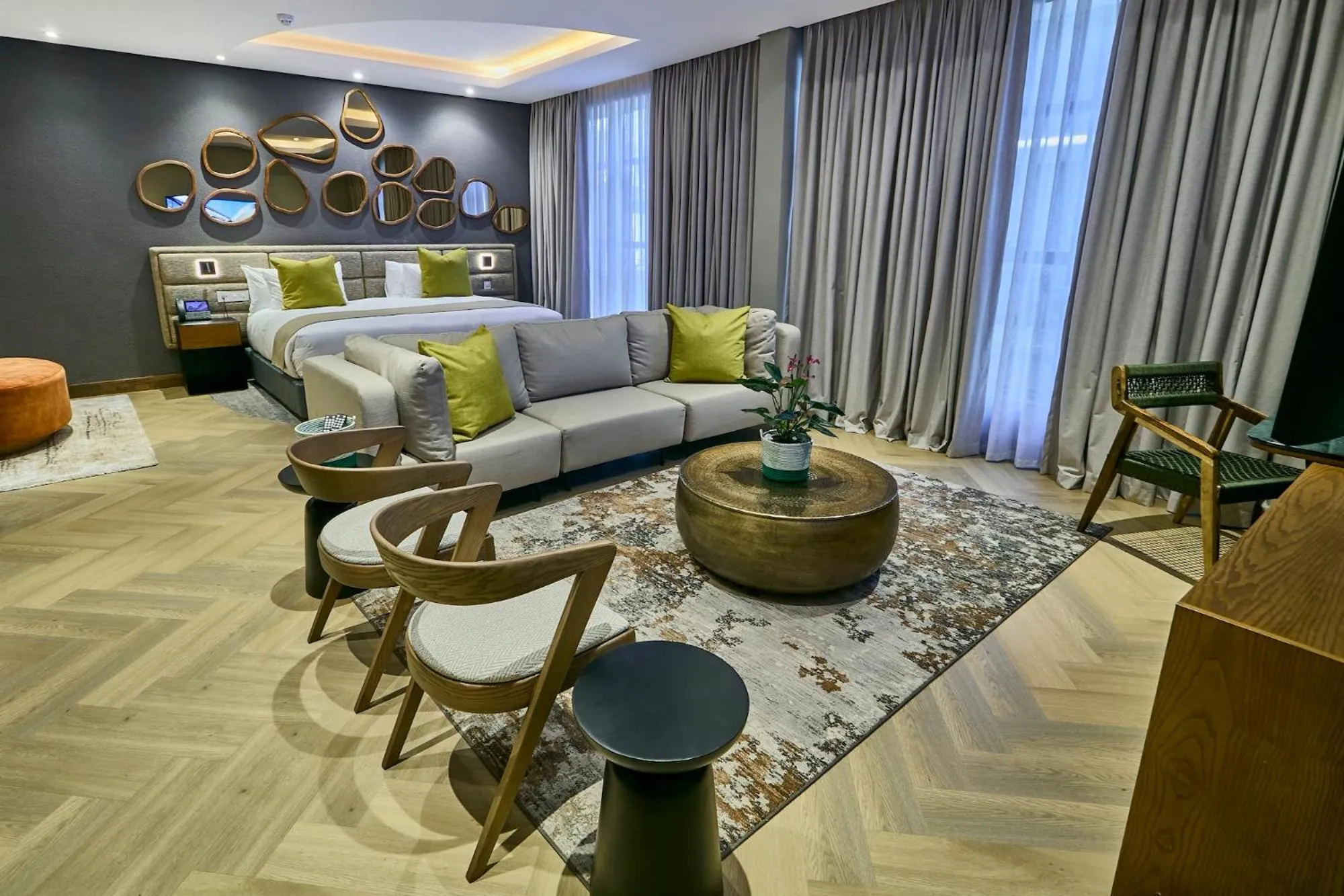 Seating area in Cresta Grande Jwaneng