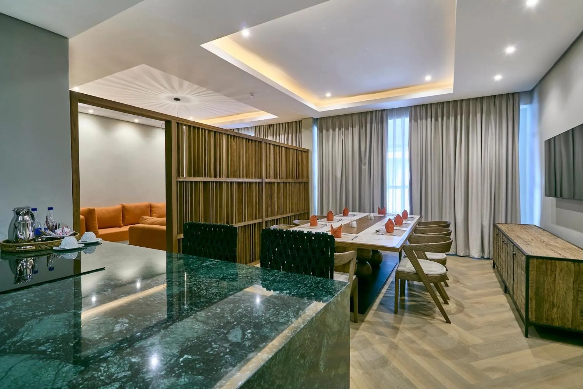 Seating area in Cresta Grande Jwaneng