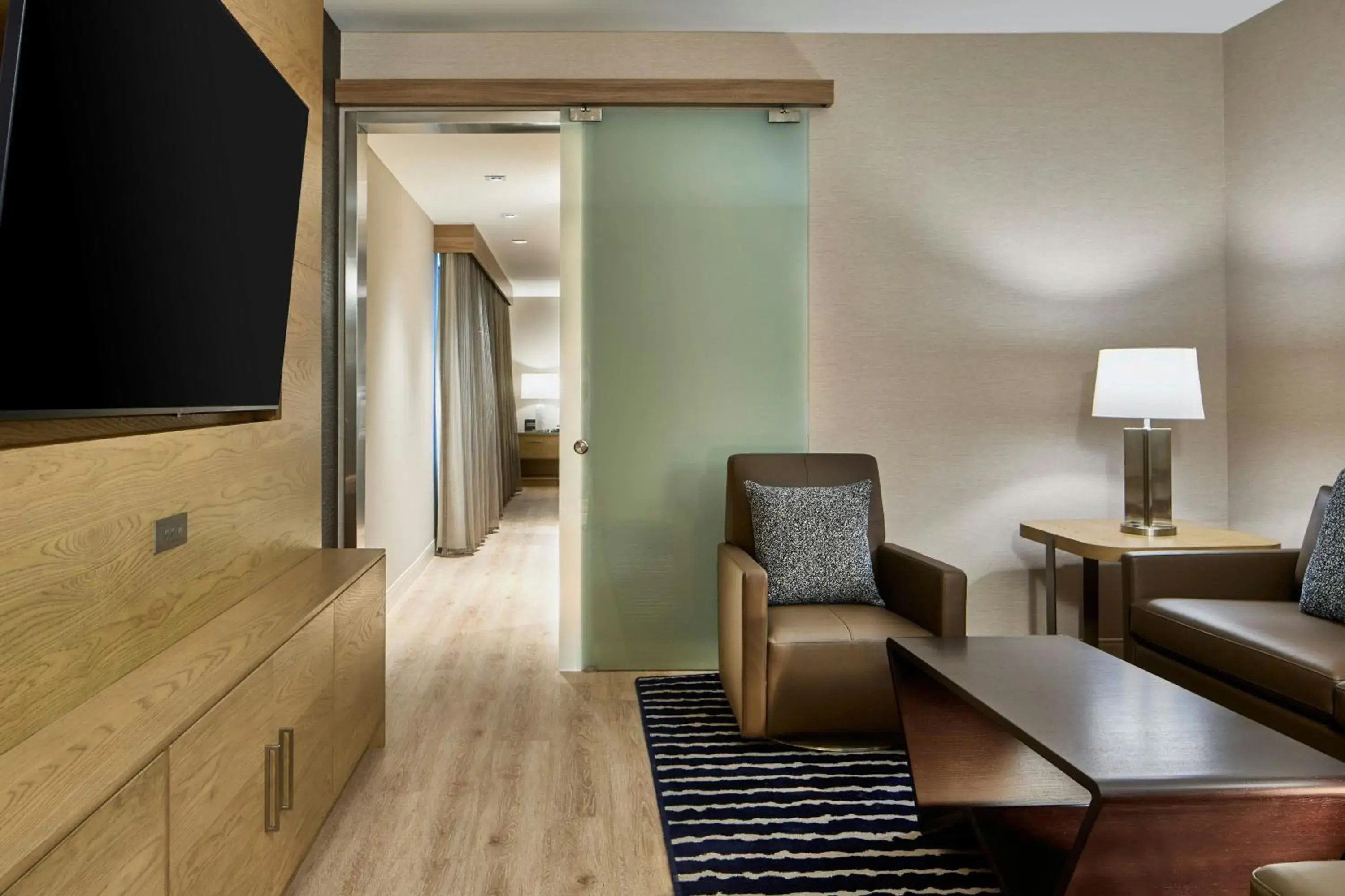 One-Bedroom King Suite with Sofa Bed in AC Hotel Savannah Historic District One-Bedroom King Suite with Sofa Bed in AC Hotel Savannah Historic District