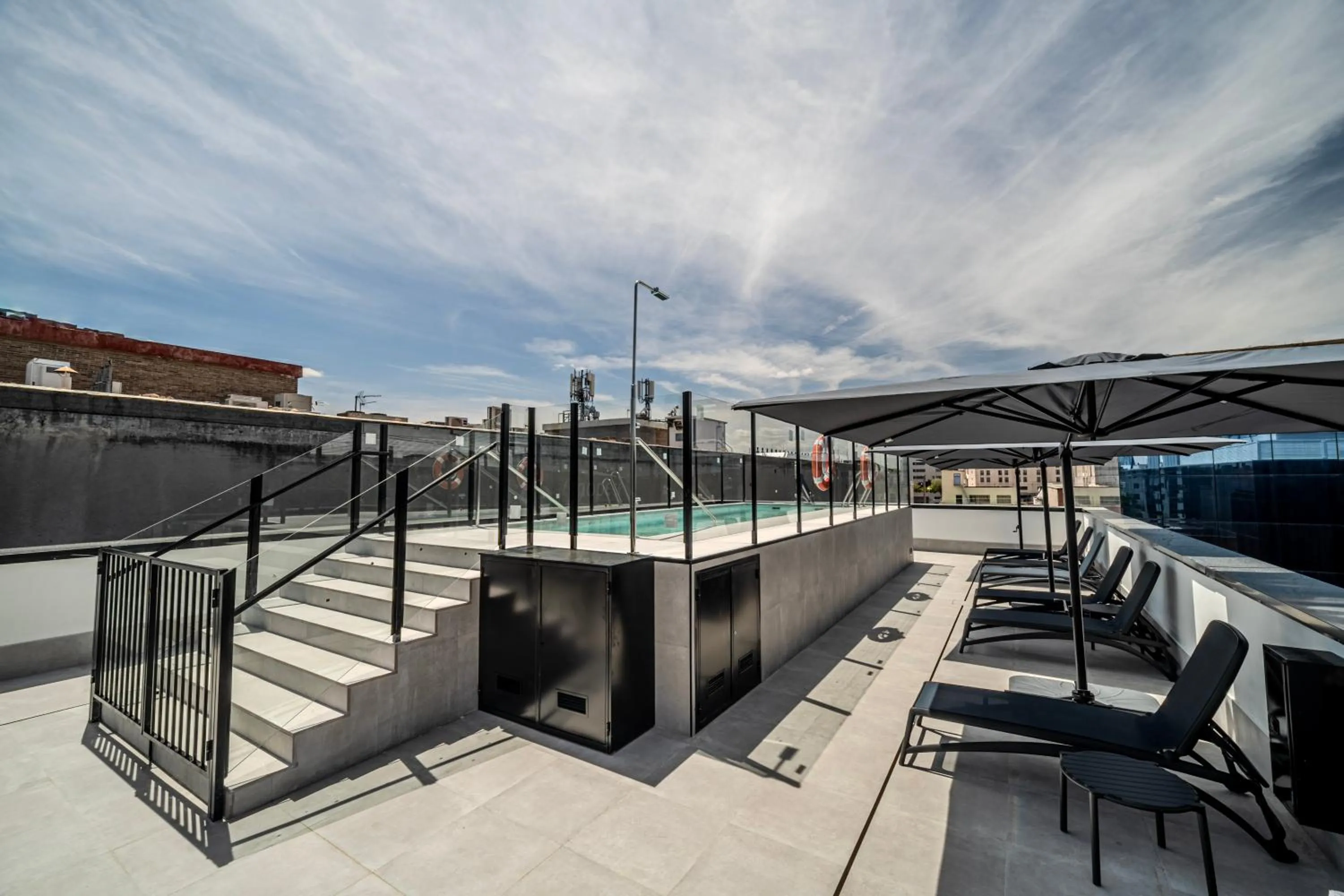 Swimming pool in ITC Madrid by Soho Boutique