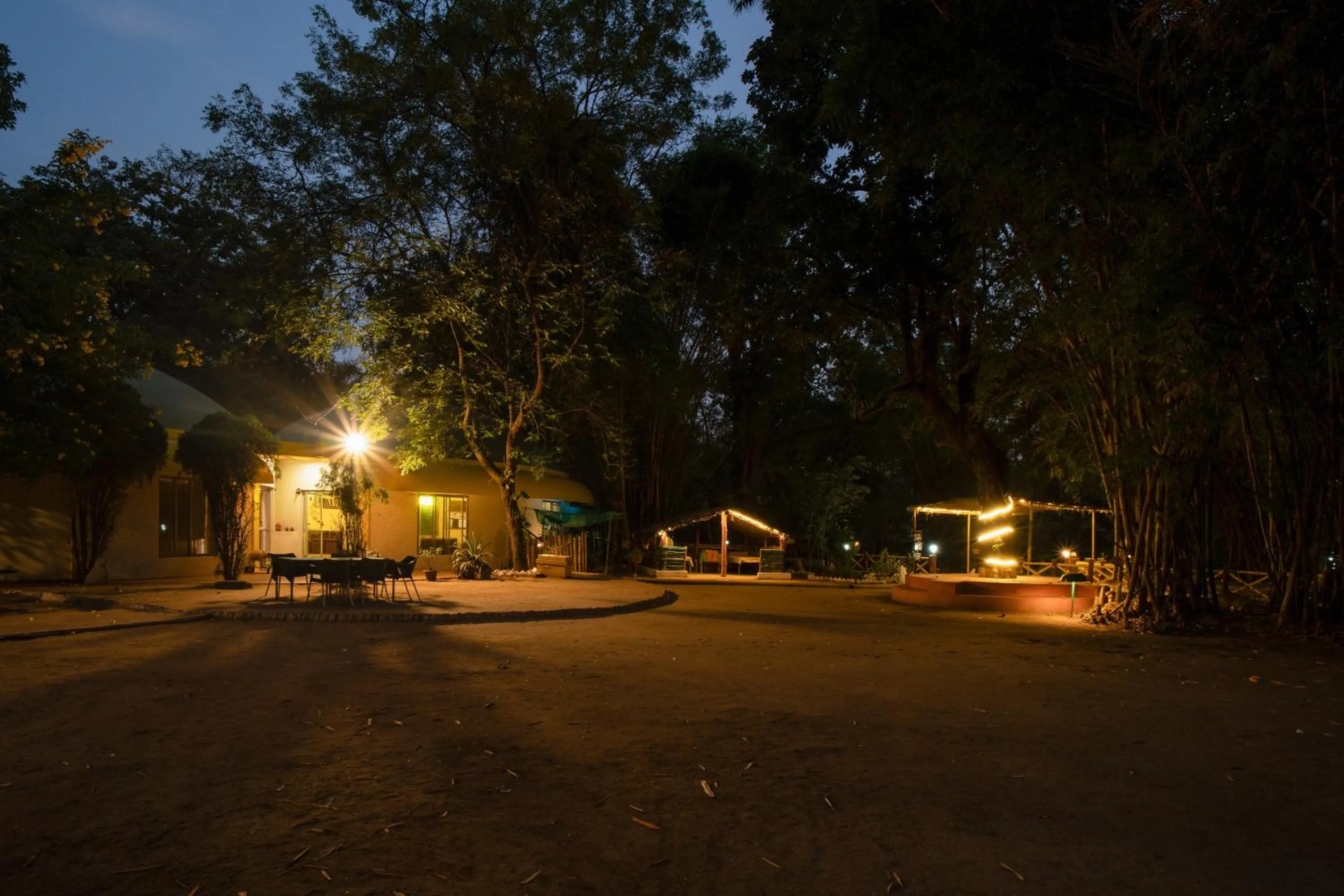 Garden view in Treebo Premium Mowgli's Den, Pench