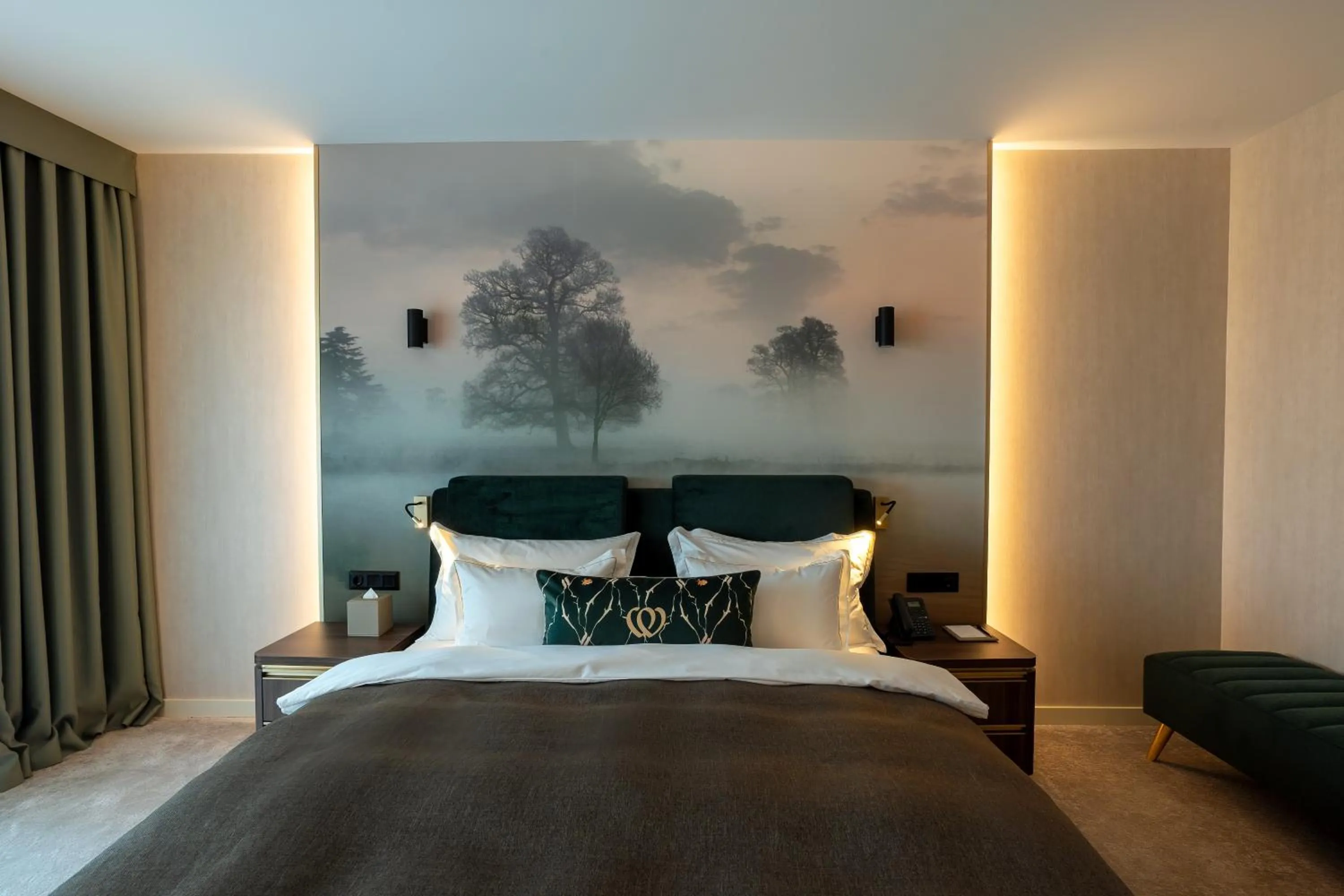 Bed in Le Primore Hotel & Spa