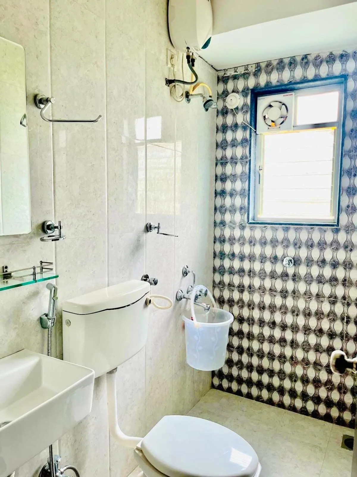 Bathroom in Hotel Marvel