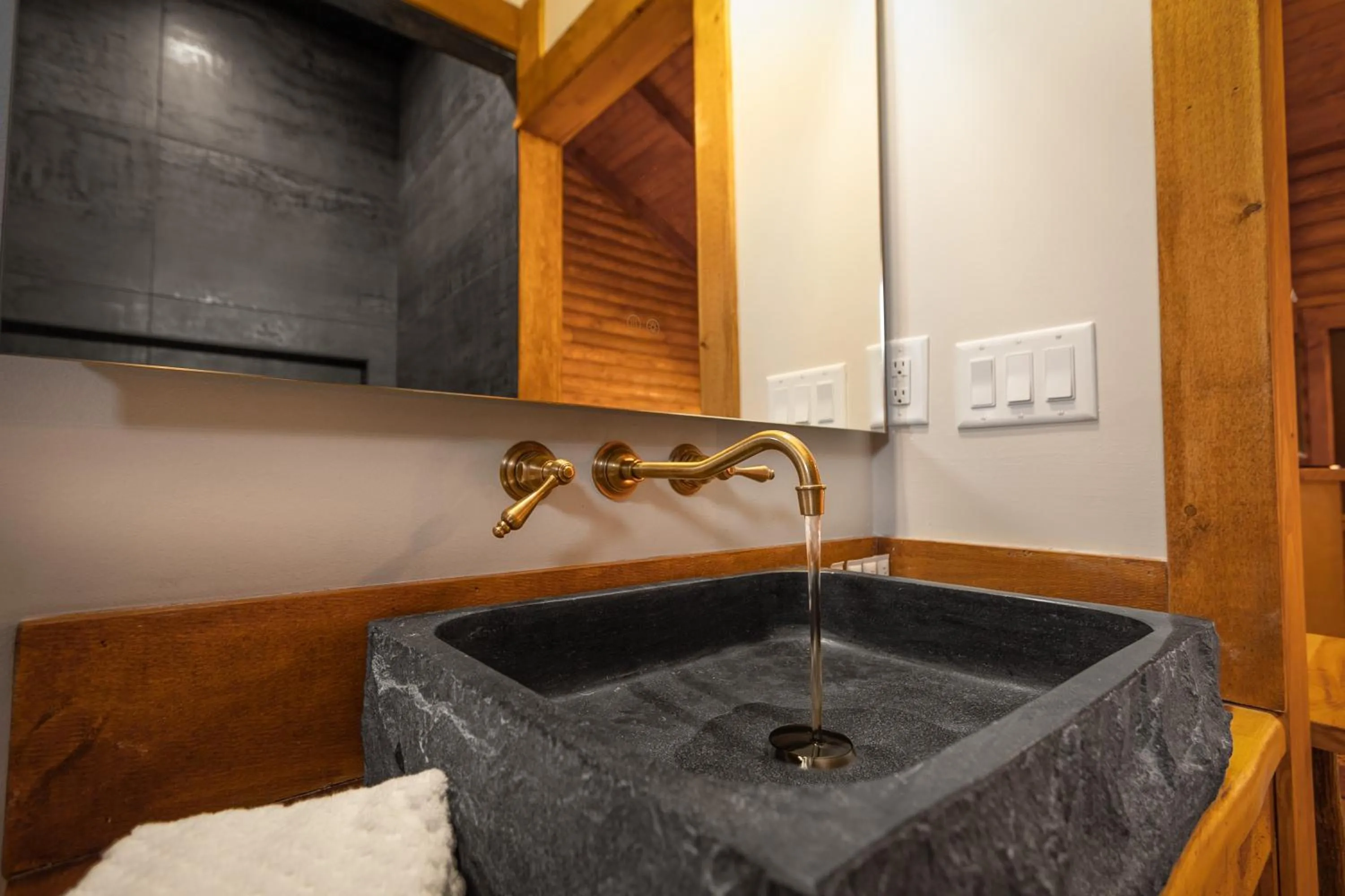 Bathroom in The Timber at Holly Branch