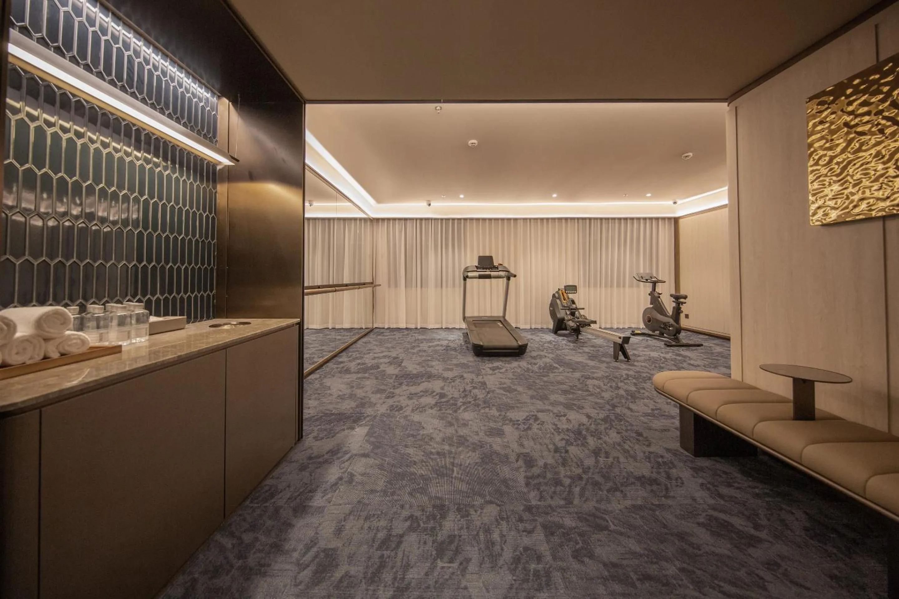 Fitness centre/facilities in Crystal Hotel Shanghai Lujiazui Oriental Pearl Tower