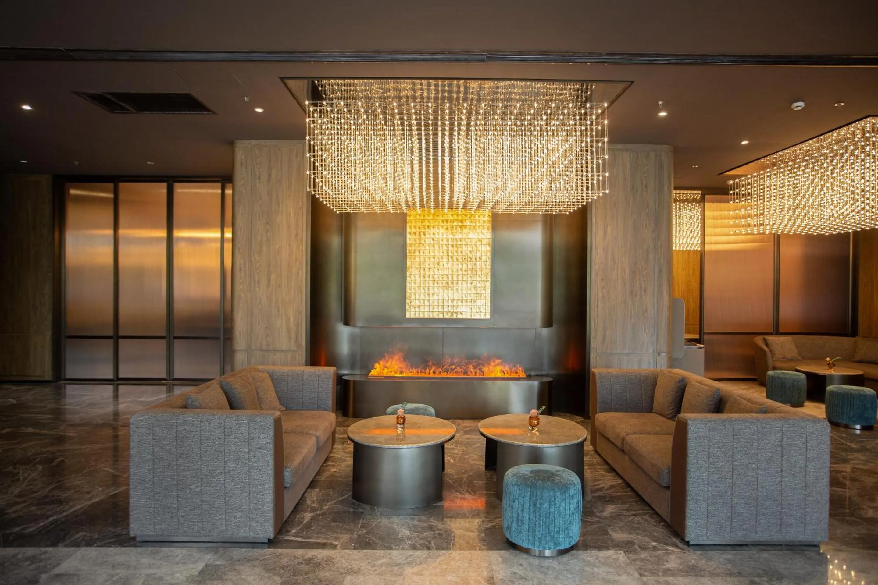 Lobby or reception in Crystal Hotel Shanghai Lujiazui Oriental Pearl Tower