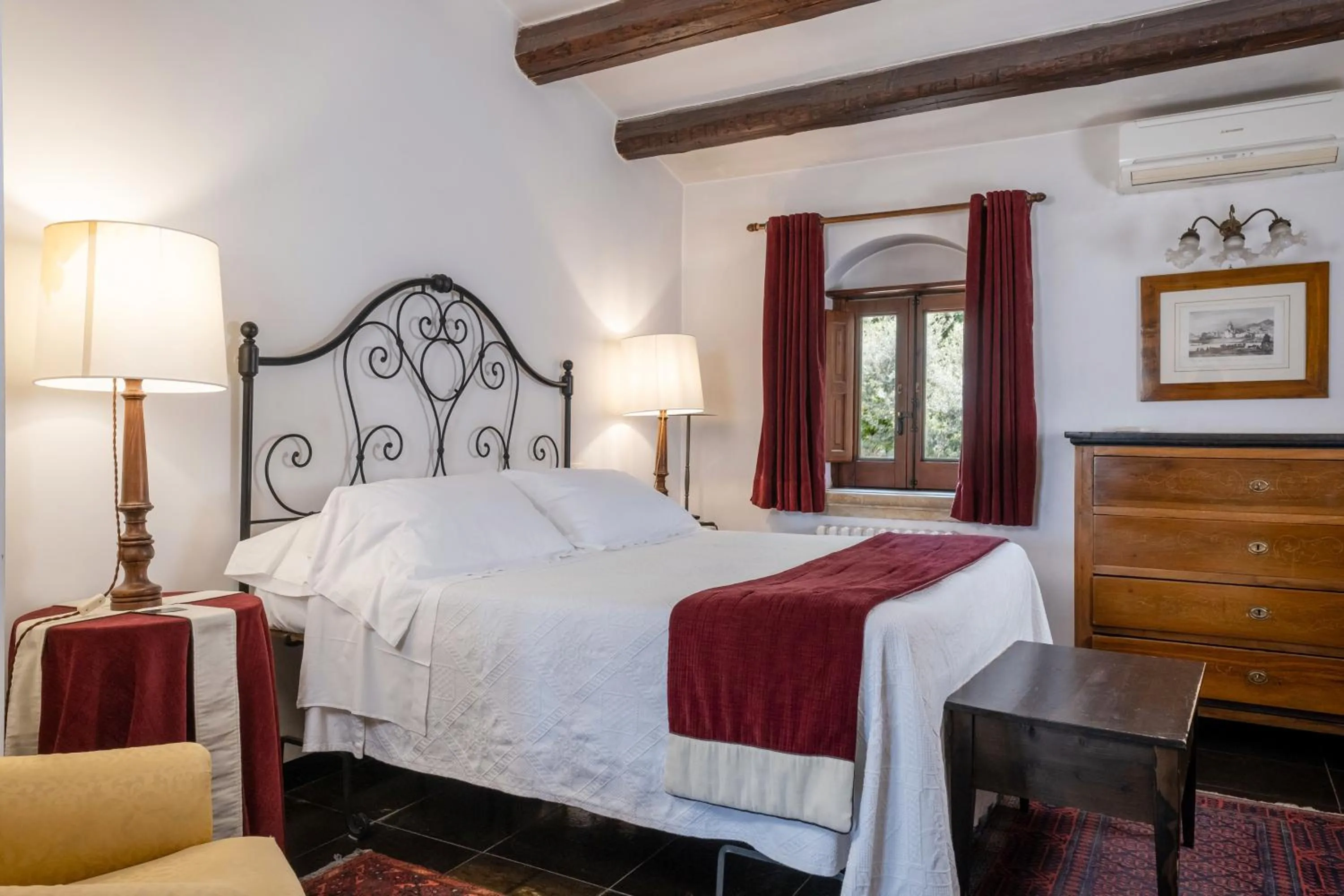 Bedroom, Bed in Eremo Della Giubiliana