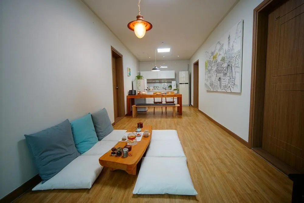 Bed in Jeonju Hanok Maeul Gaekridangil Guest House