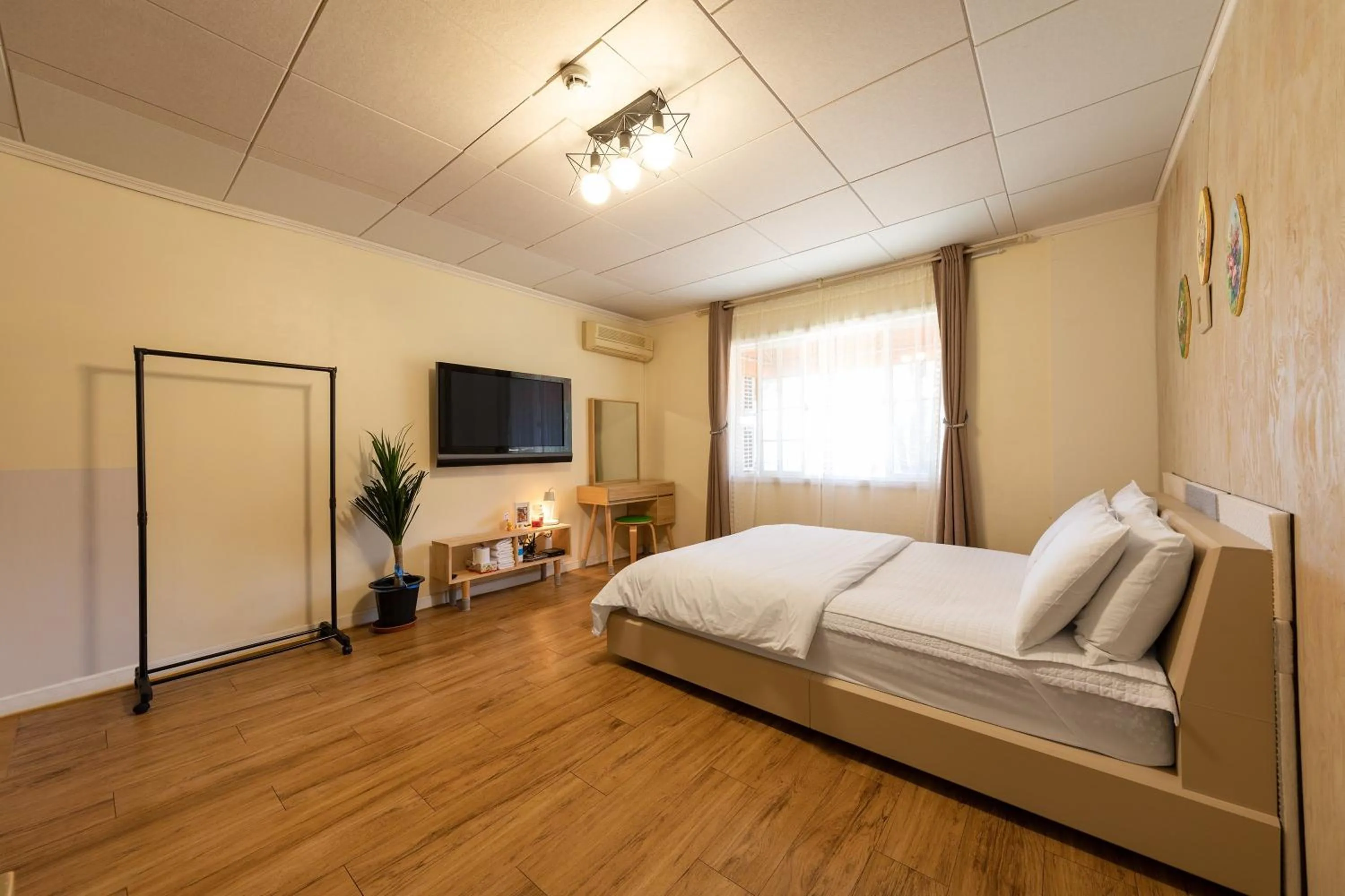 Bed in Gapyeong Morning Calm Pension