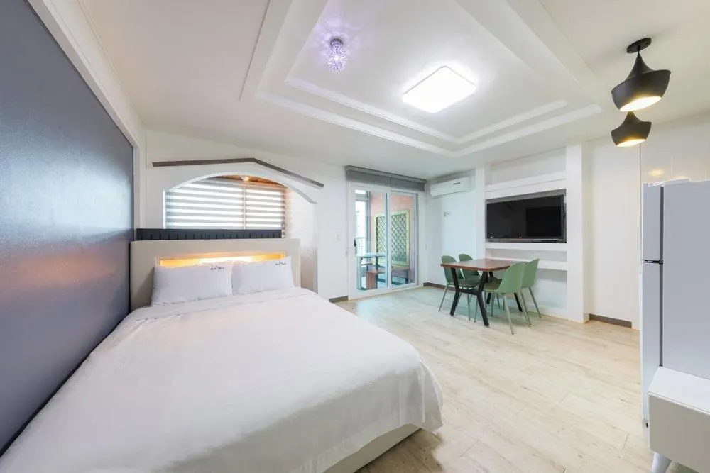 Bed in Gyeongju Cookie and Jelly Pension