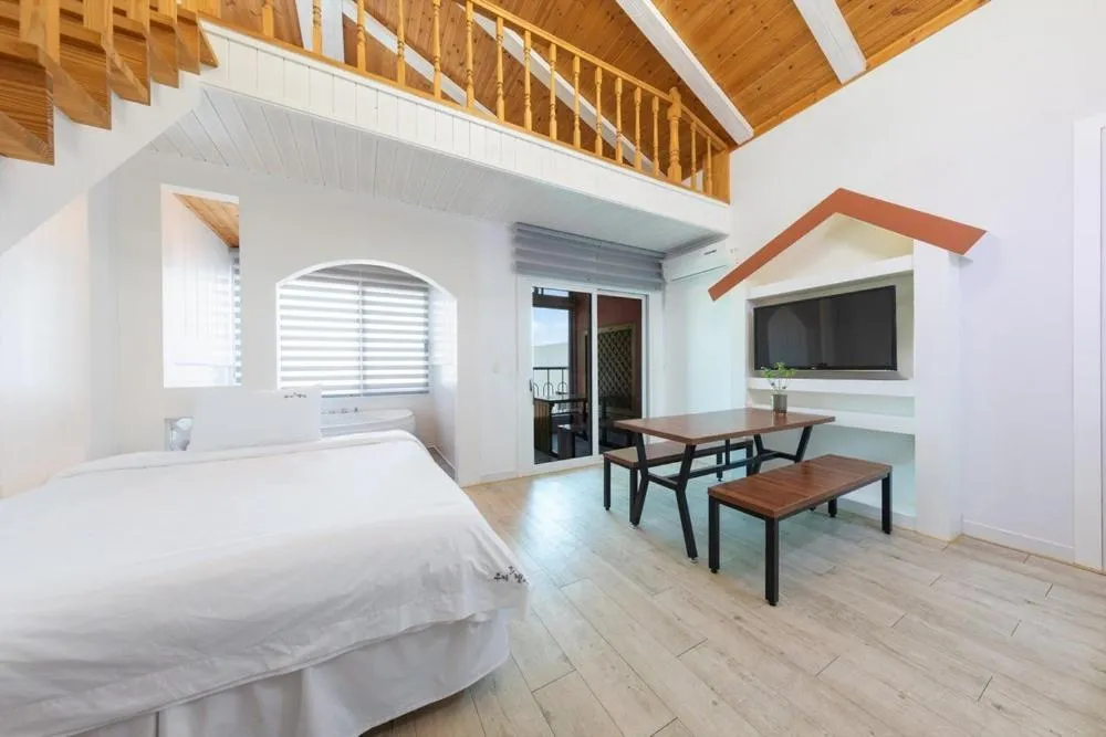 Bed in Gyeongju Cookie and Jelly Pension