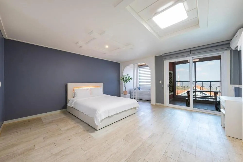 Bed in Gyeongju Cookie and Jelly Pension