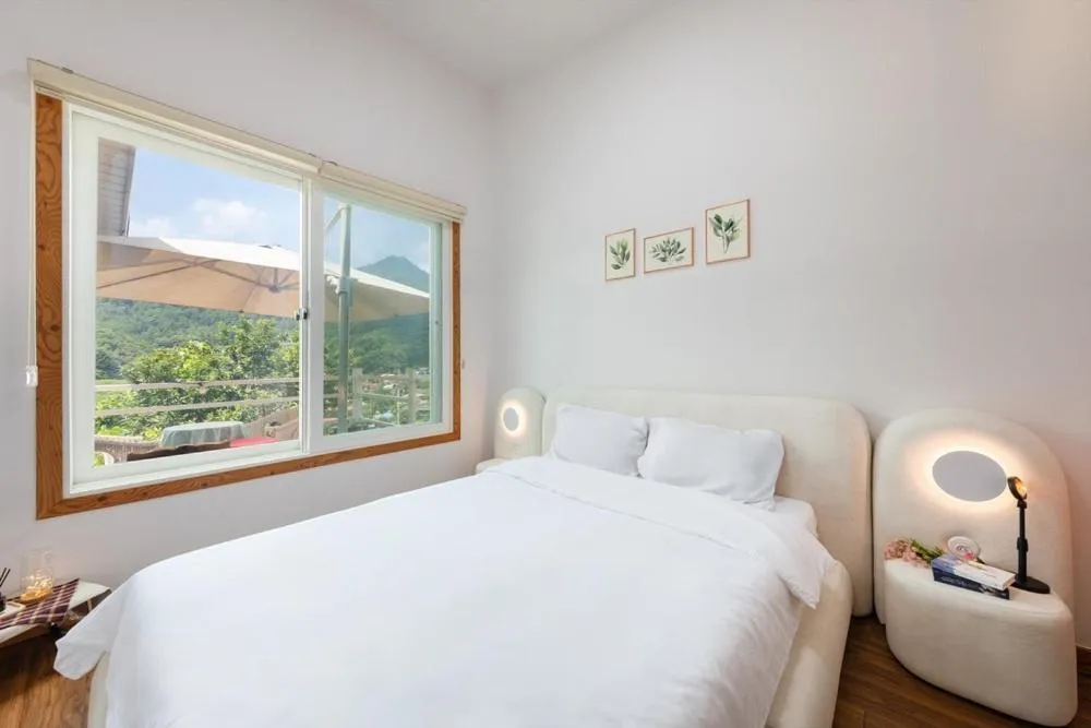 Bed in Yangpyeong Forest Live Pension