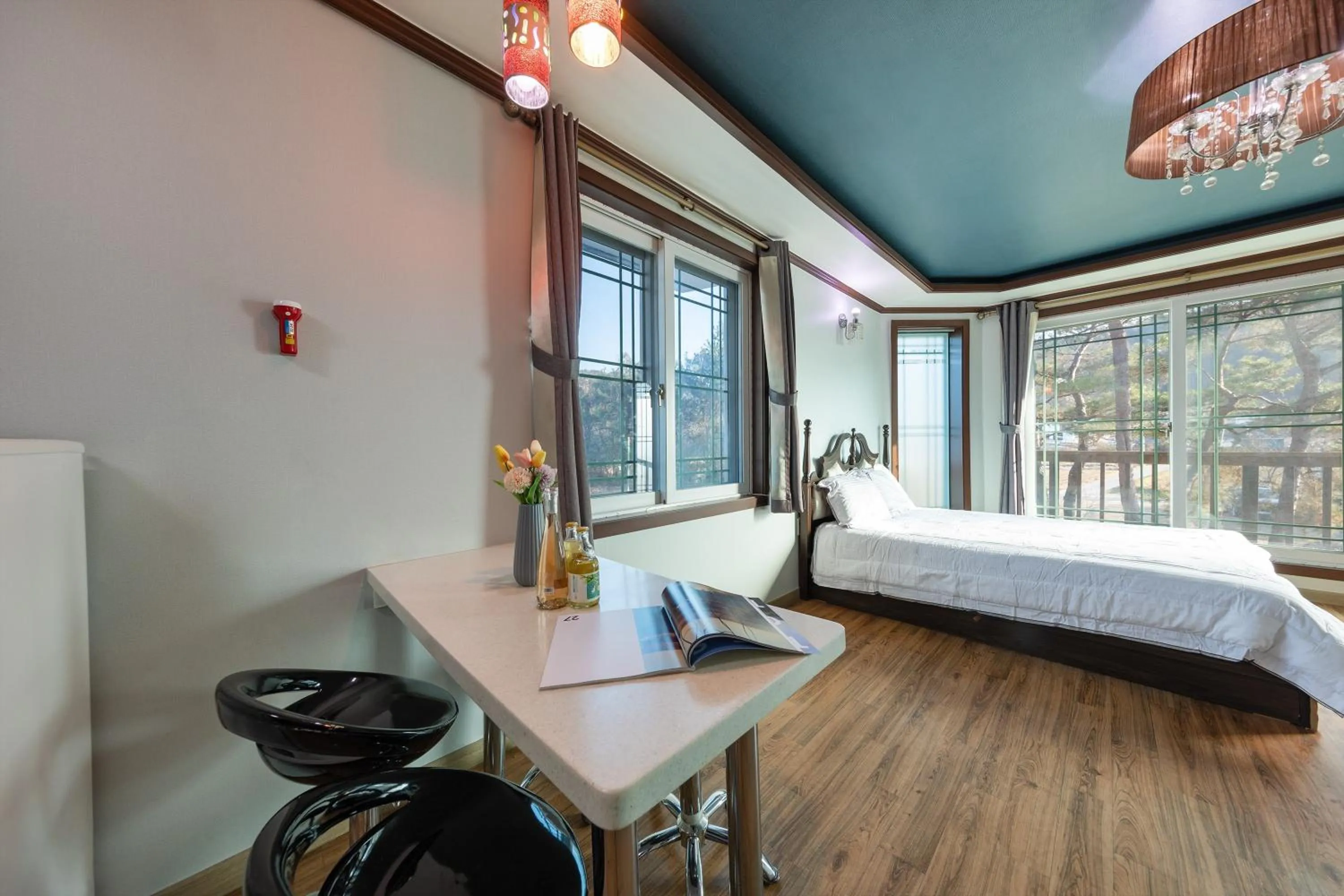 Bed in Hongcheon Vivaldi Castle