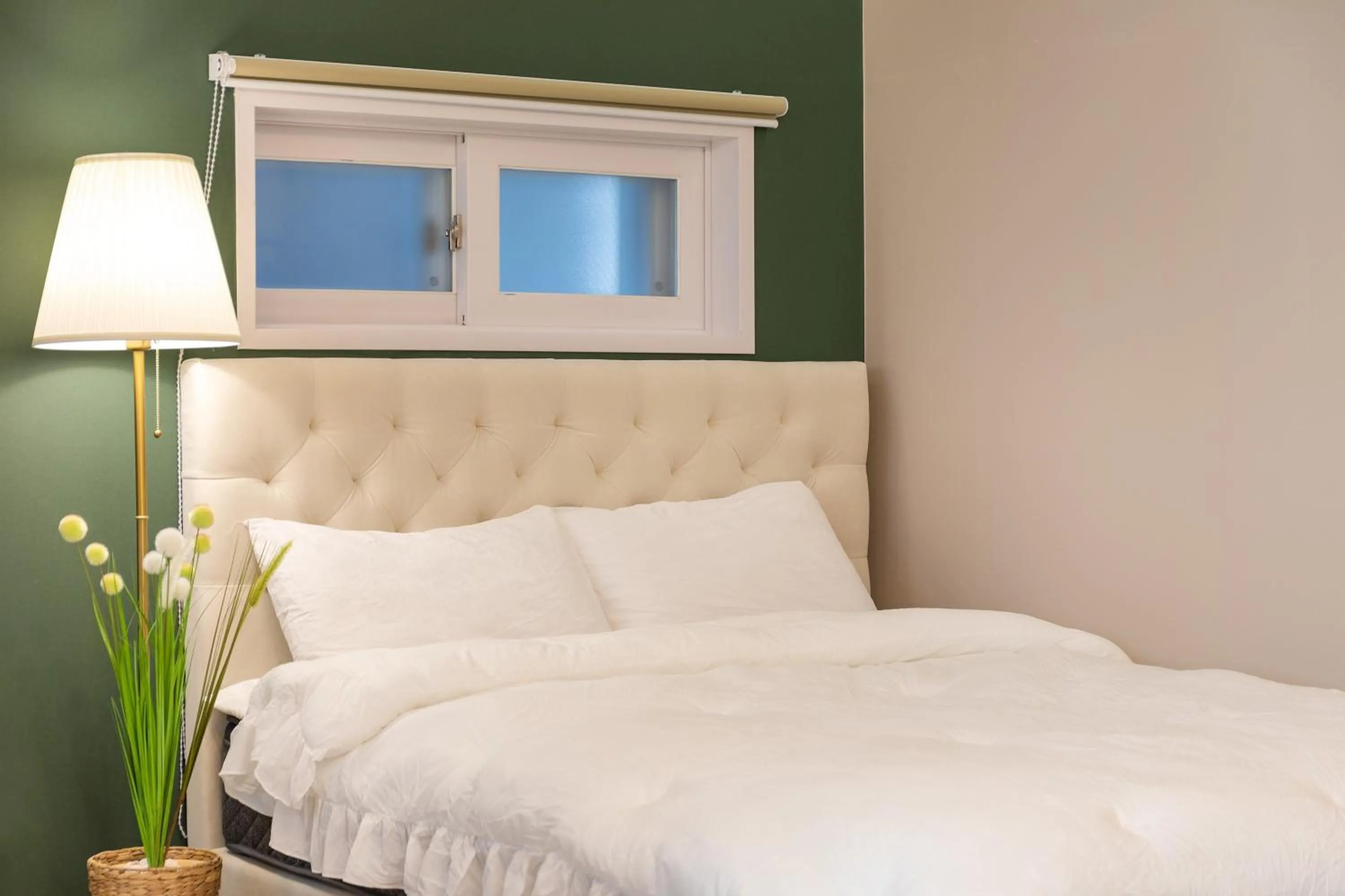 Bed in Yangpyeong Notobook Pension