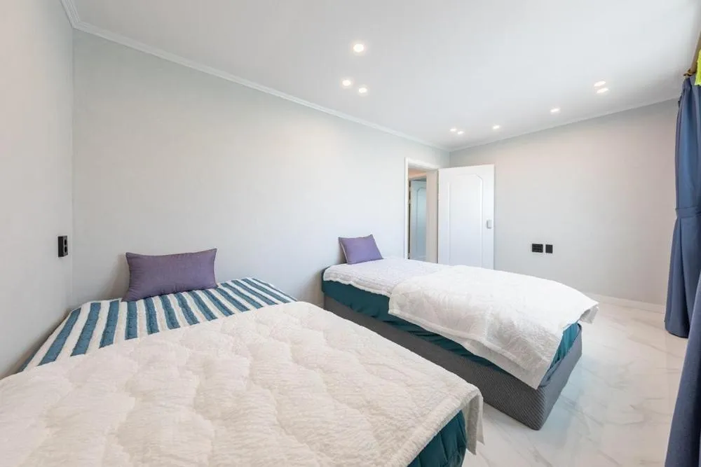 Bed in Gangneung Hanbit Stay