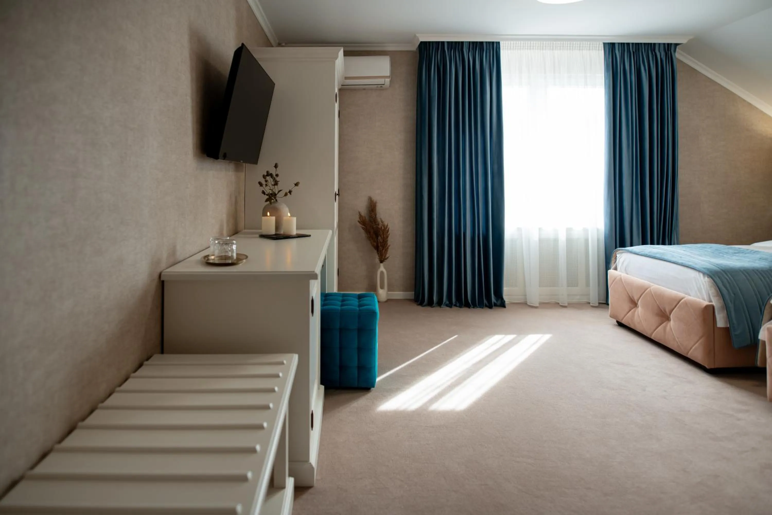 TV and multimedia, Bed in Olivia 9teen Hotel Boutique