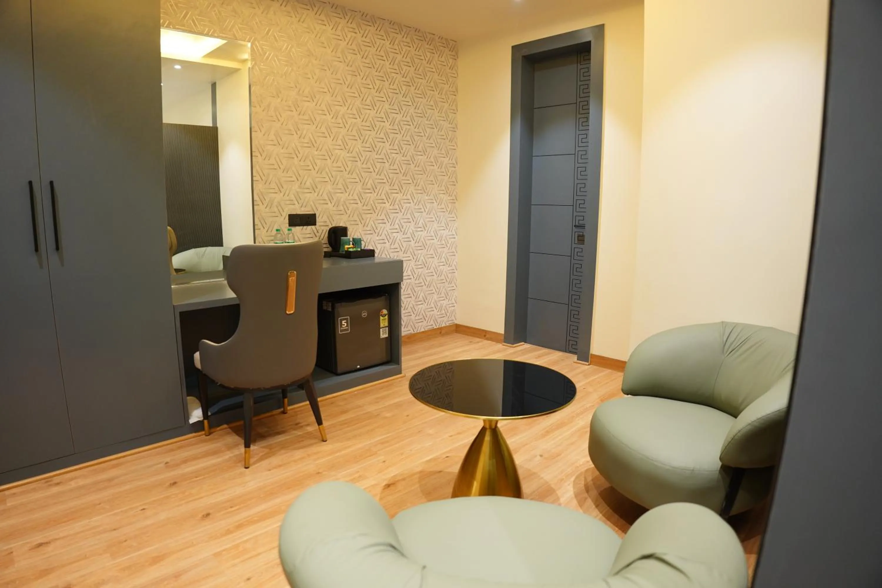 Seating area in The Pearl Petal