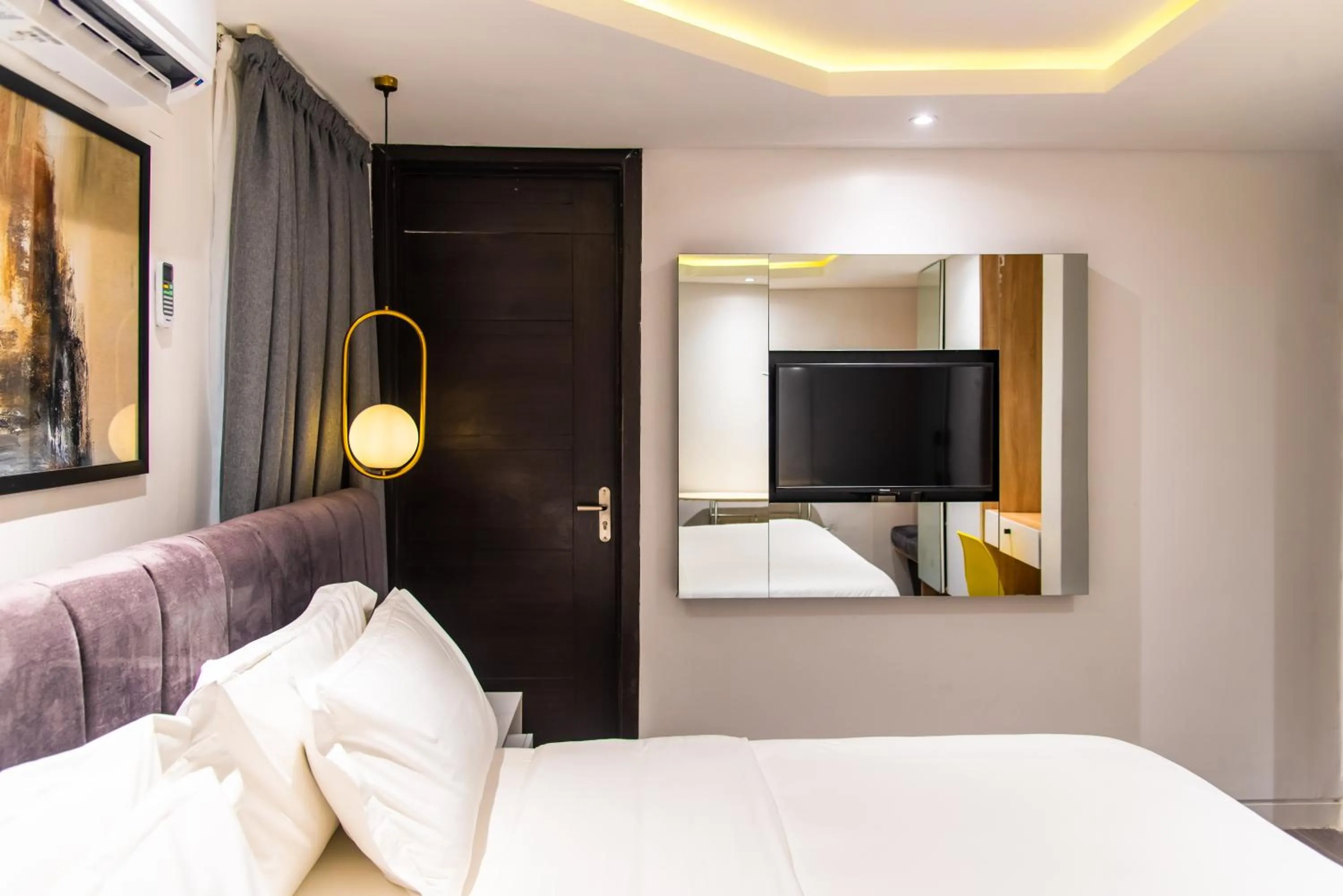 Bed in George Residence Lekki, Lagos - with Pool