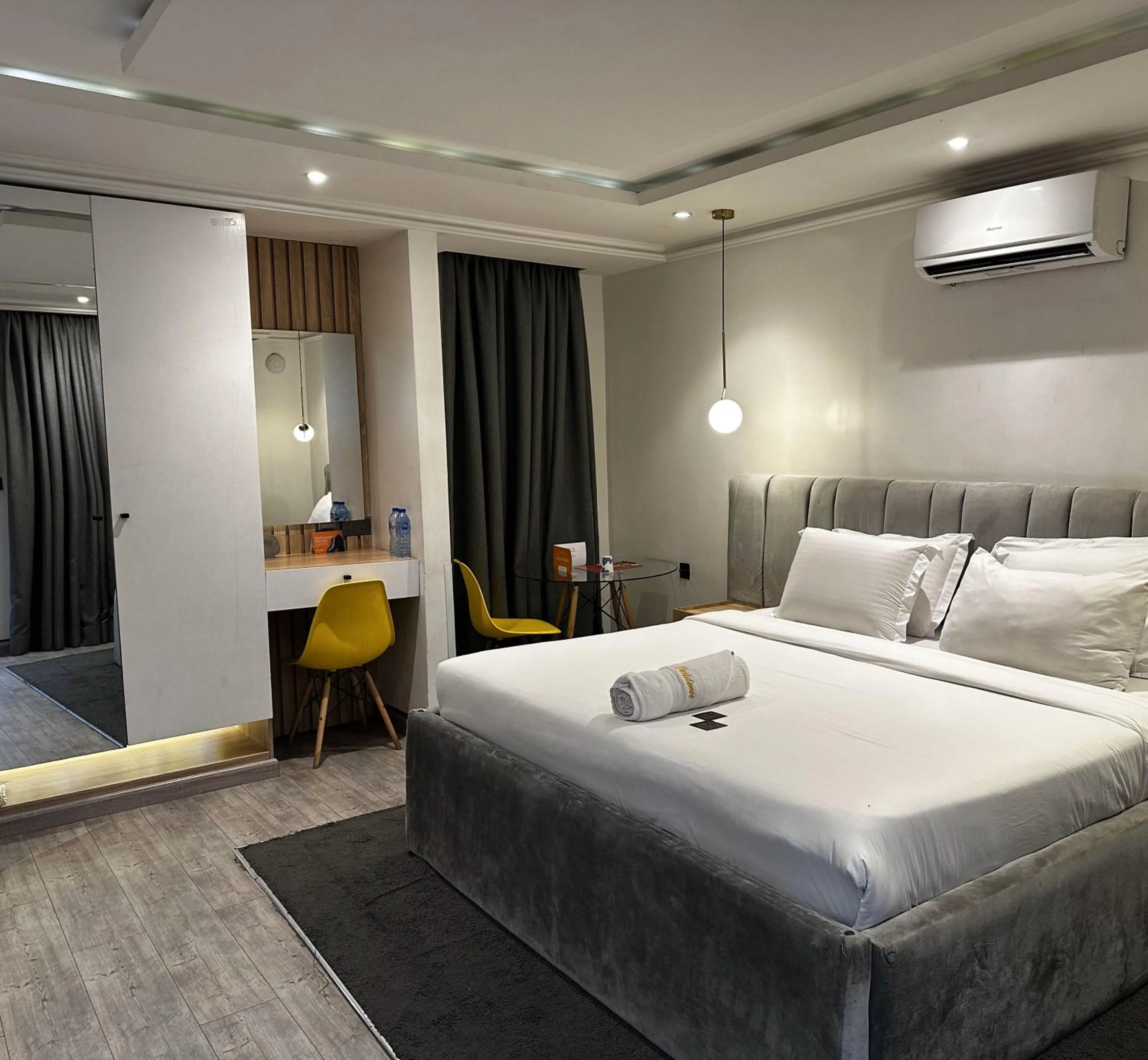 Bed in George Residence Lekki, Lagos - with Pool