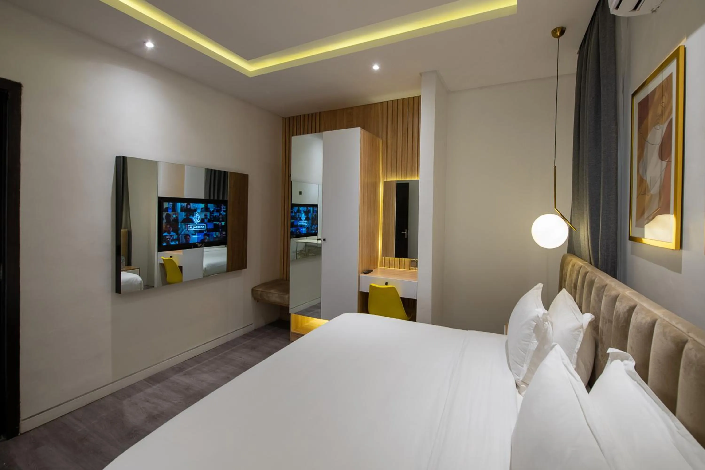 Bed in George Residence Lekki, Lagos - with Pool