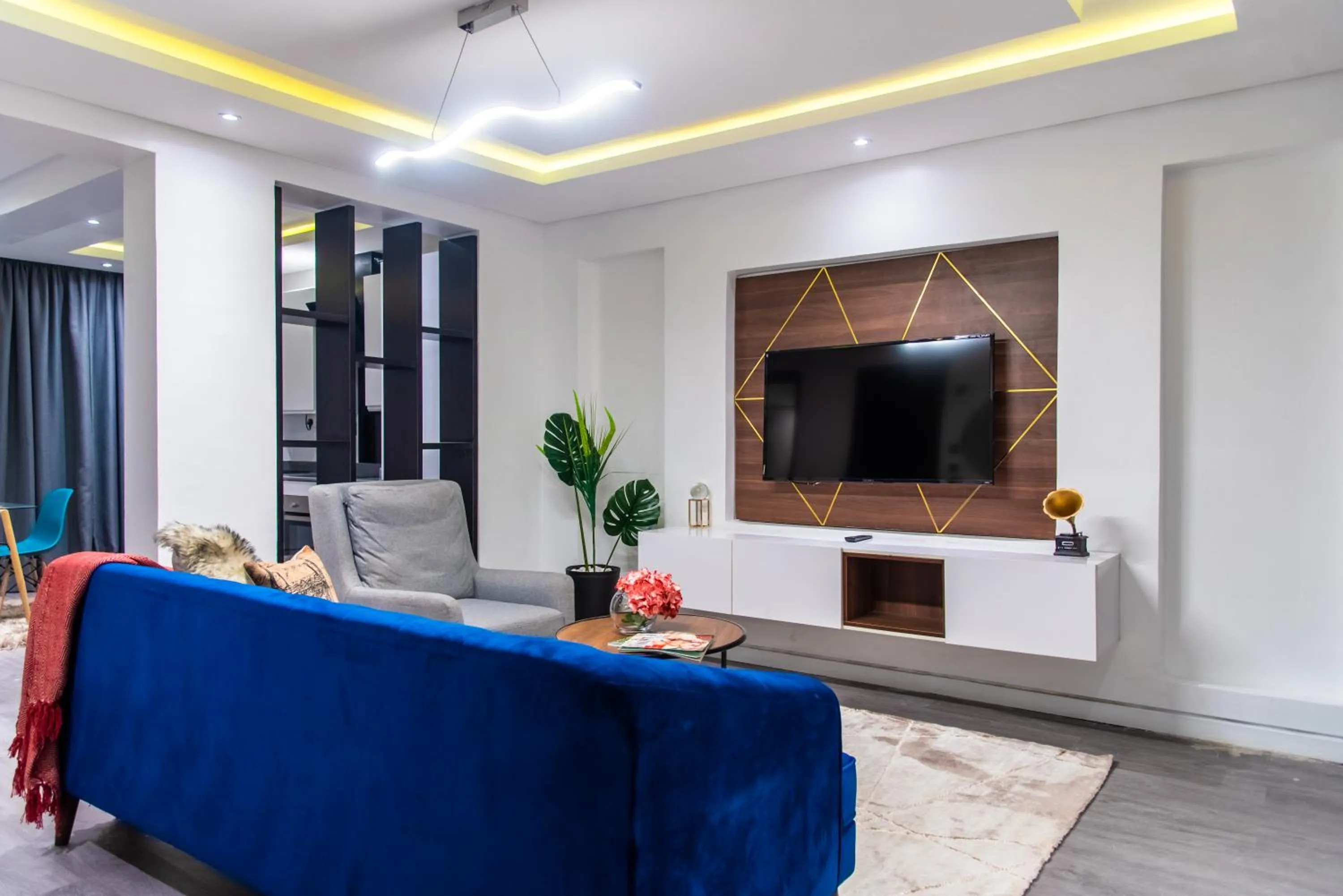 TV and multimedia in George Residence Lekki, Lagos - with Pool