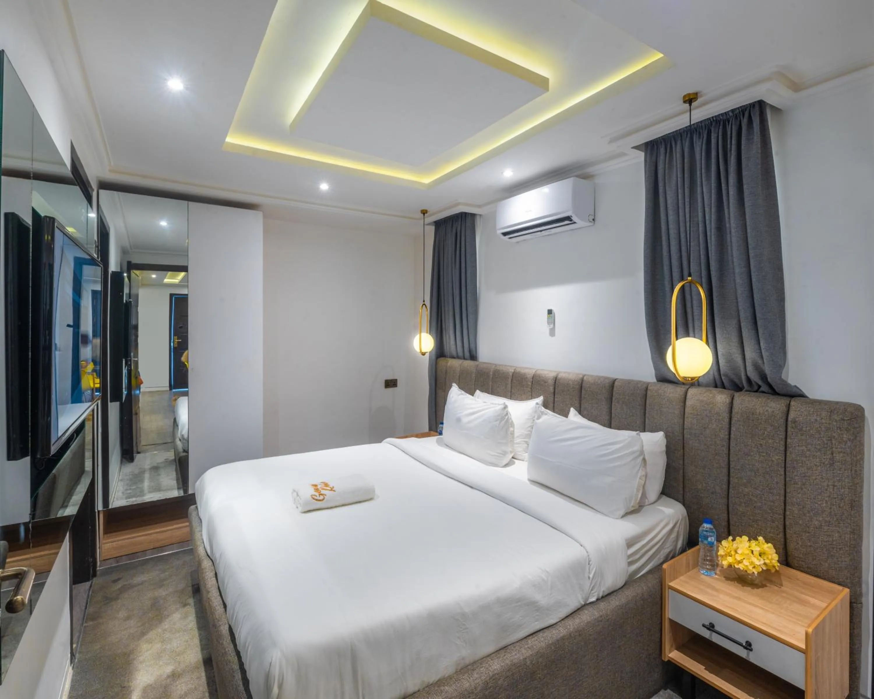 Bed in George Residence Lekki, Lagos - with Pool