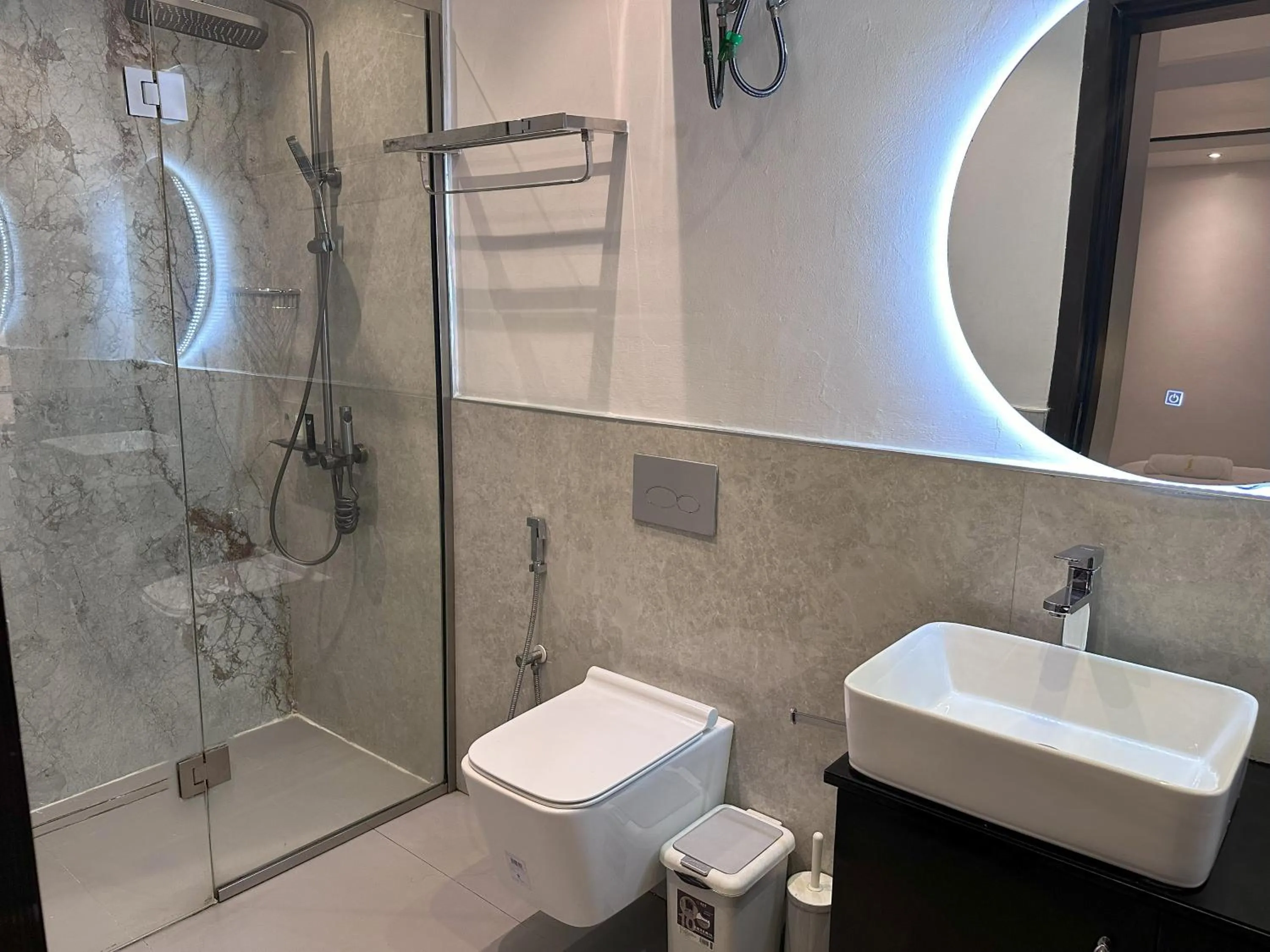 Shower in George Residence Lekki, Lagos - with Pool