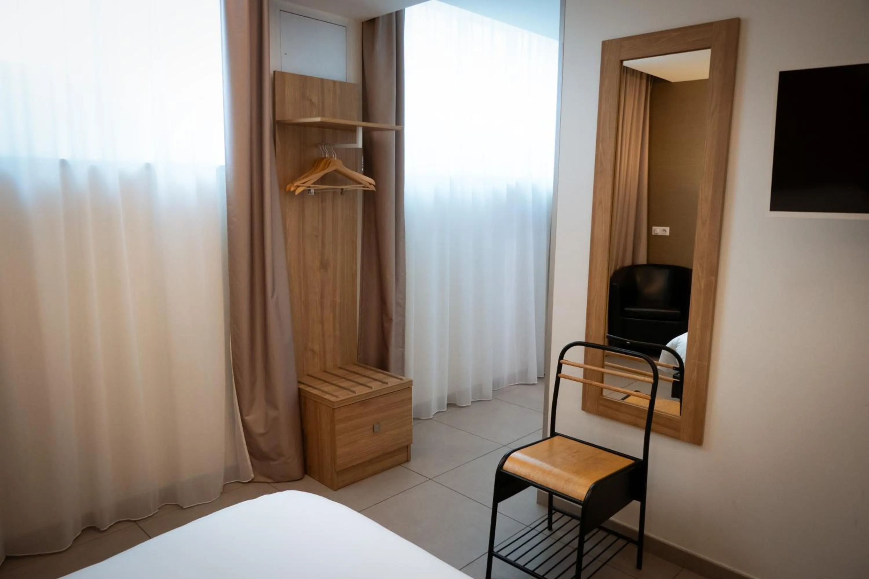 Bed in Hôtel de la gare