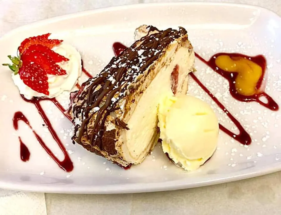 Food in Usk And Railway Inn