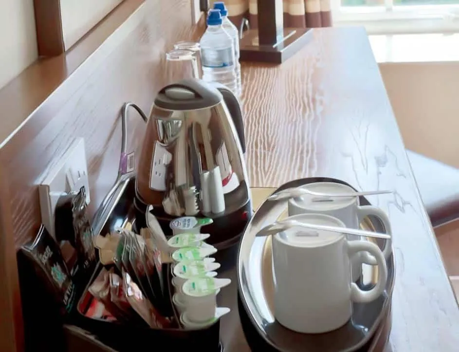 Coffee/tea facilities in Usk And Railway Inn