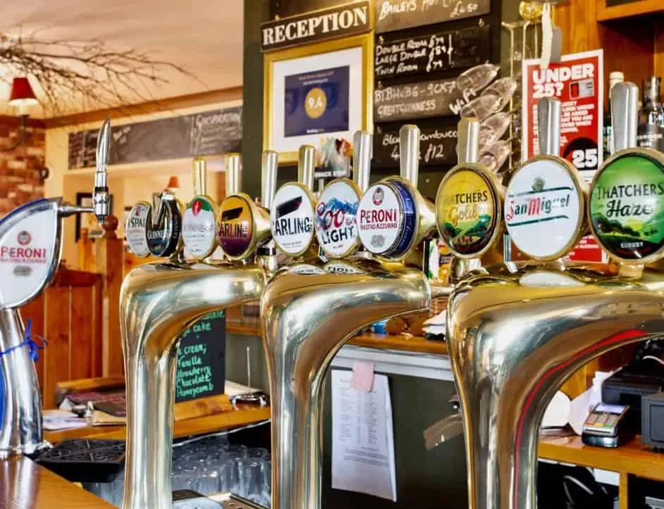 Lounge or bar in Usk And Railway Inn