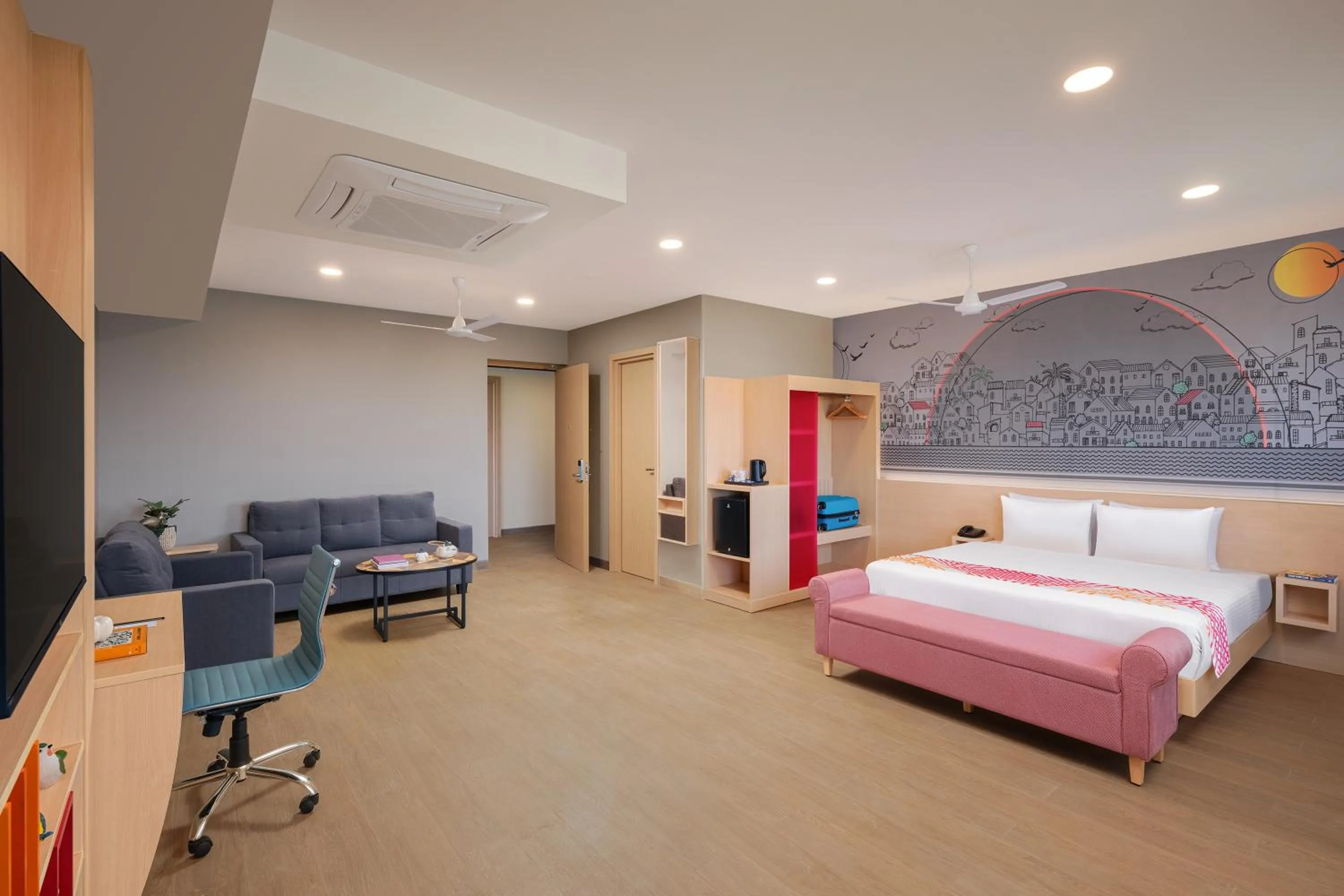 Bed in Ginger Goa Candolim